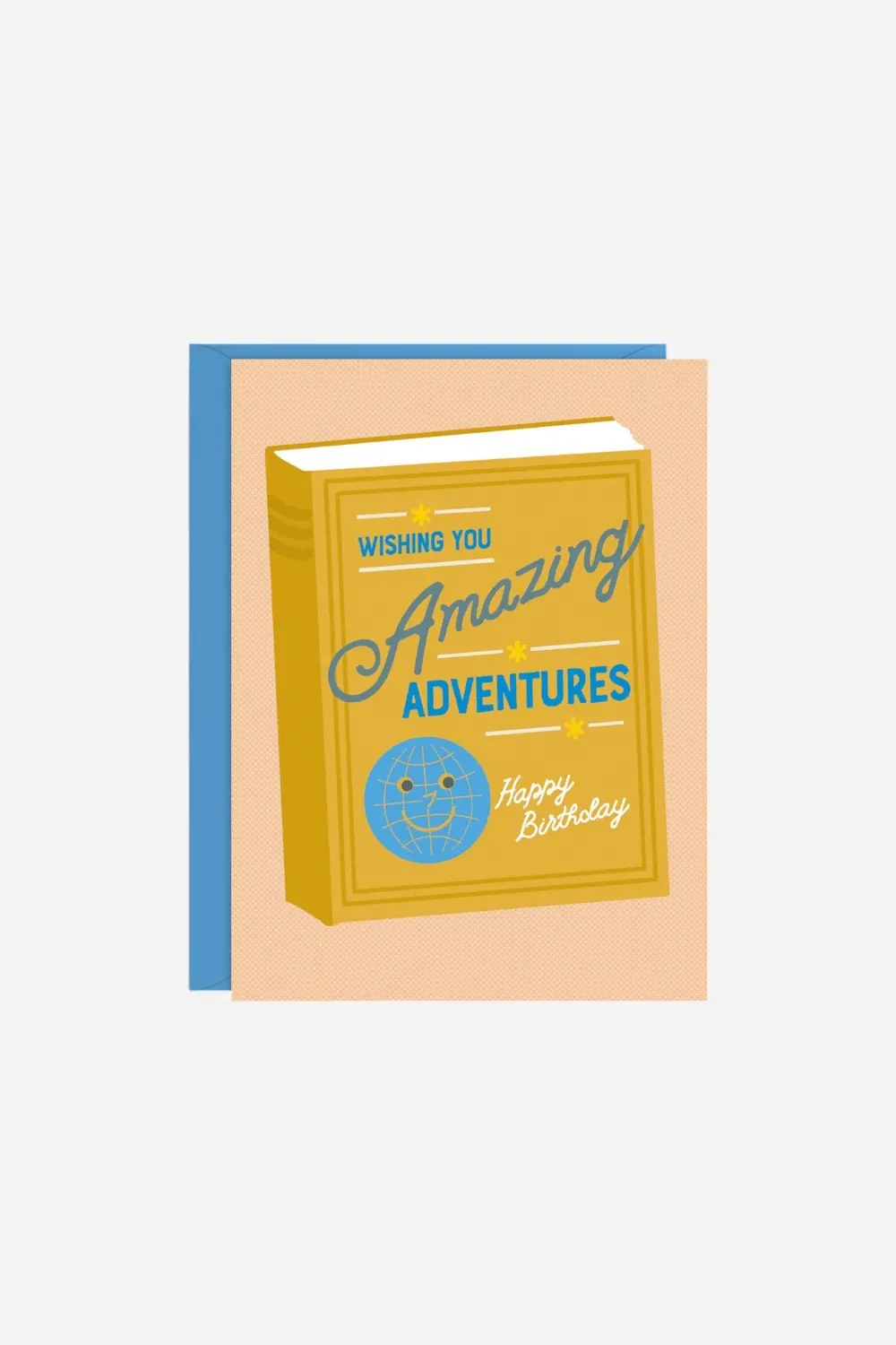 Adventures Book Birthday Card 1