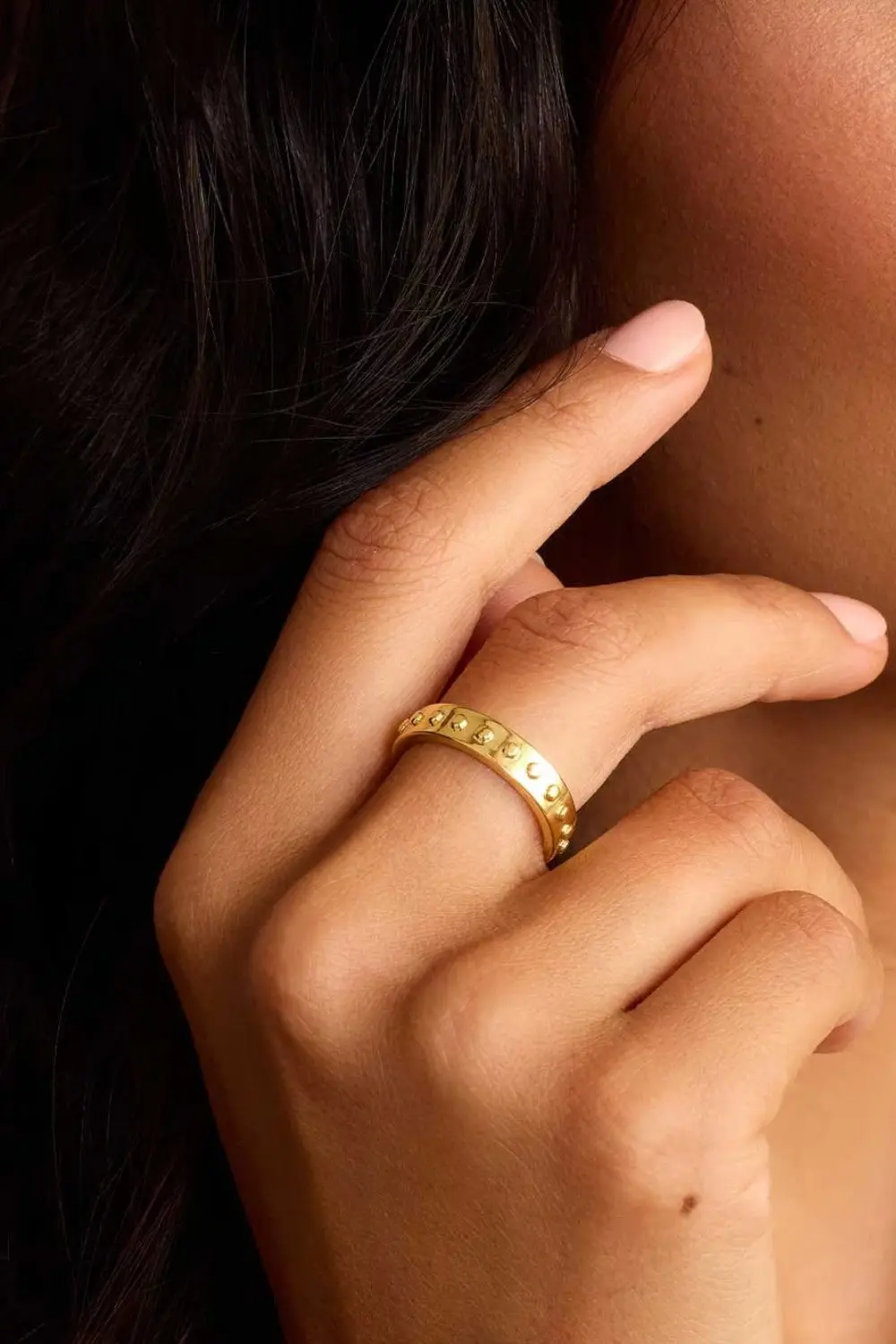 Gorjana Asher Ring Gold Size 7 2