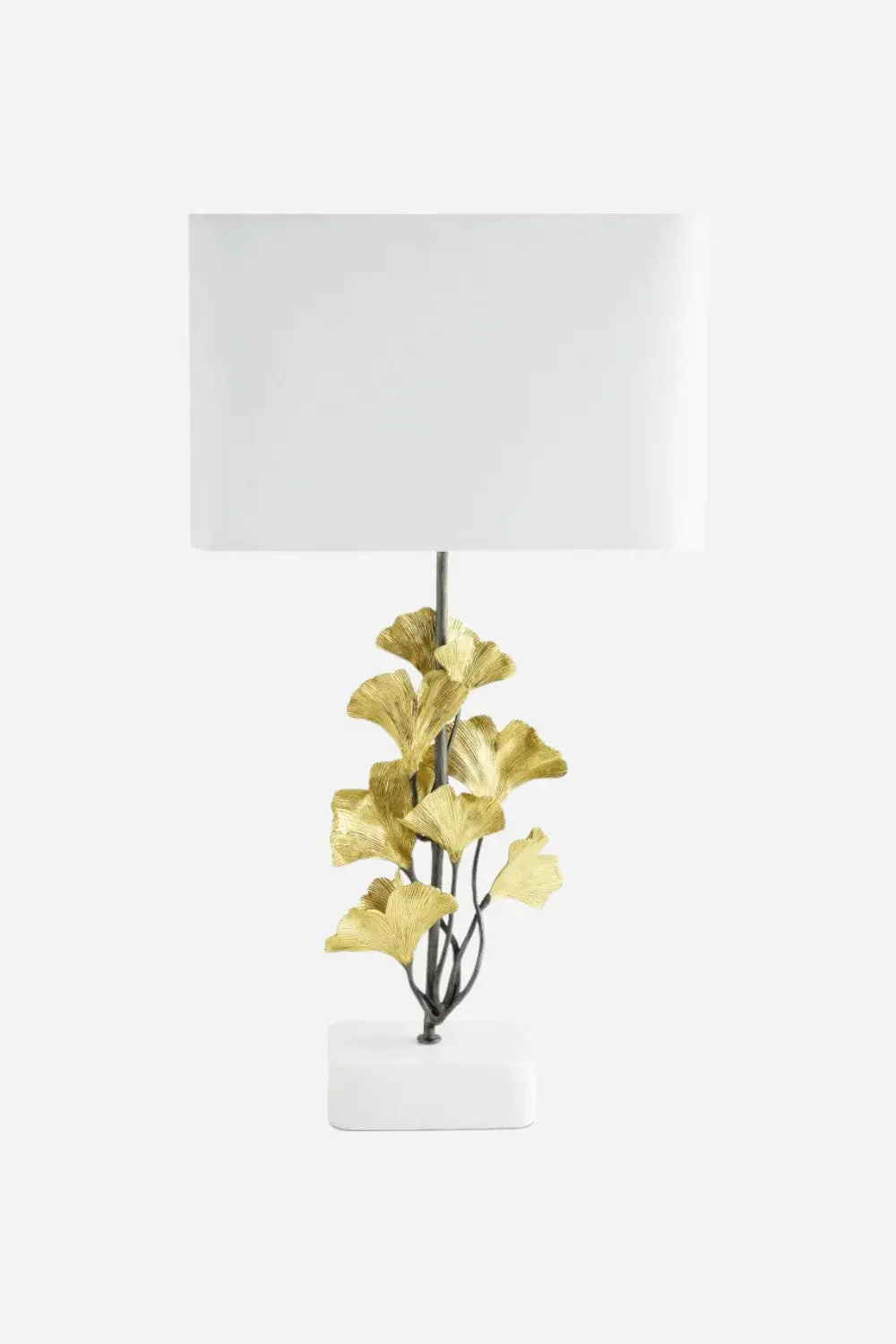 Michael Aram Golden Ginkgo Table Lamp 1