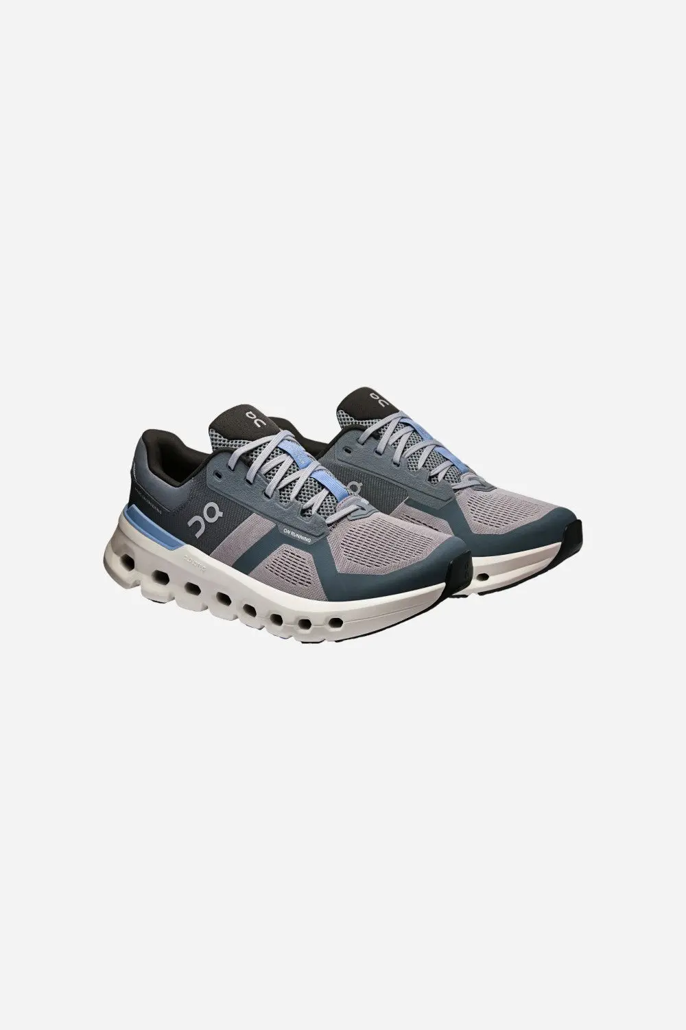 On Running Men's Cloudrunner 2 In Alloy & Chambray 6