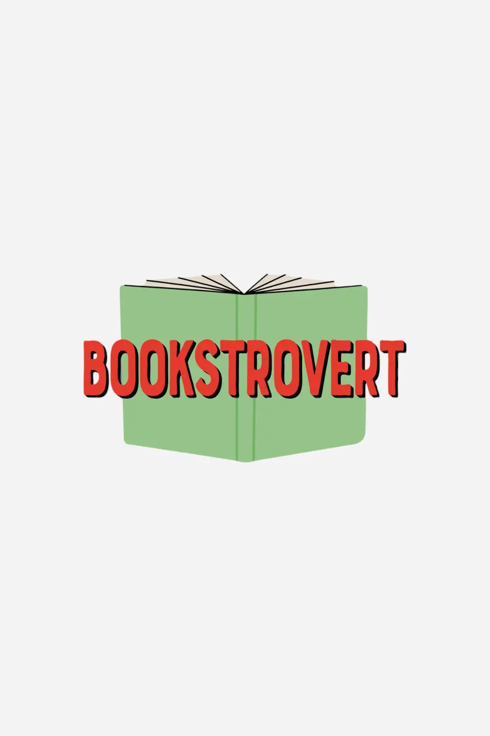 Bookstrovert Sticker 1