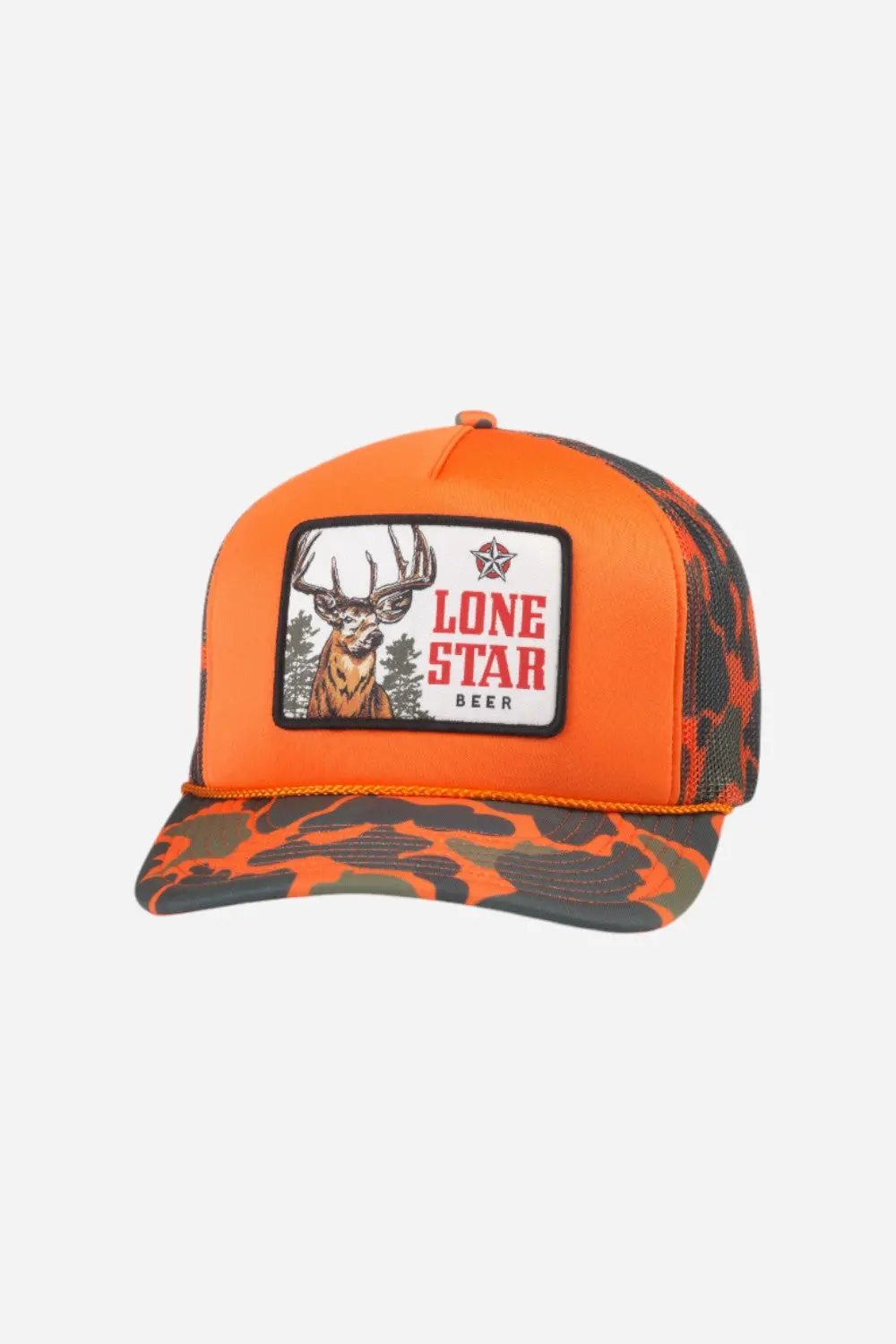 American Needle Lone Star Mallard Foamy Hat In Orange 1
