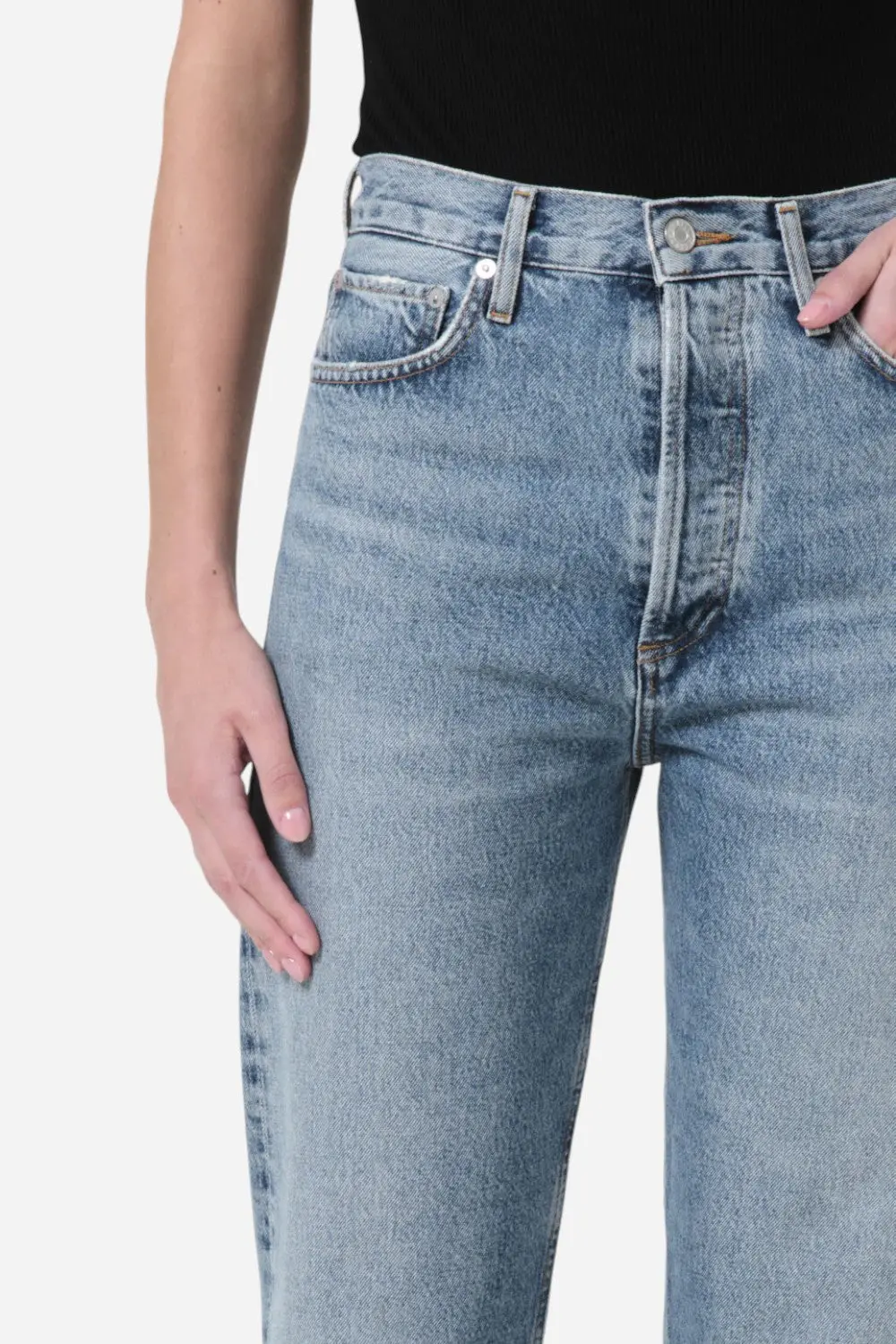 Agolde 90'S Pinch Waist In Navigate 5