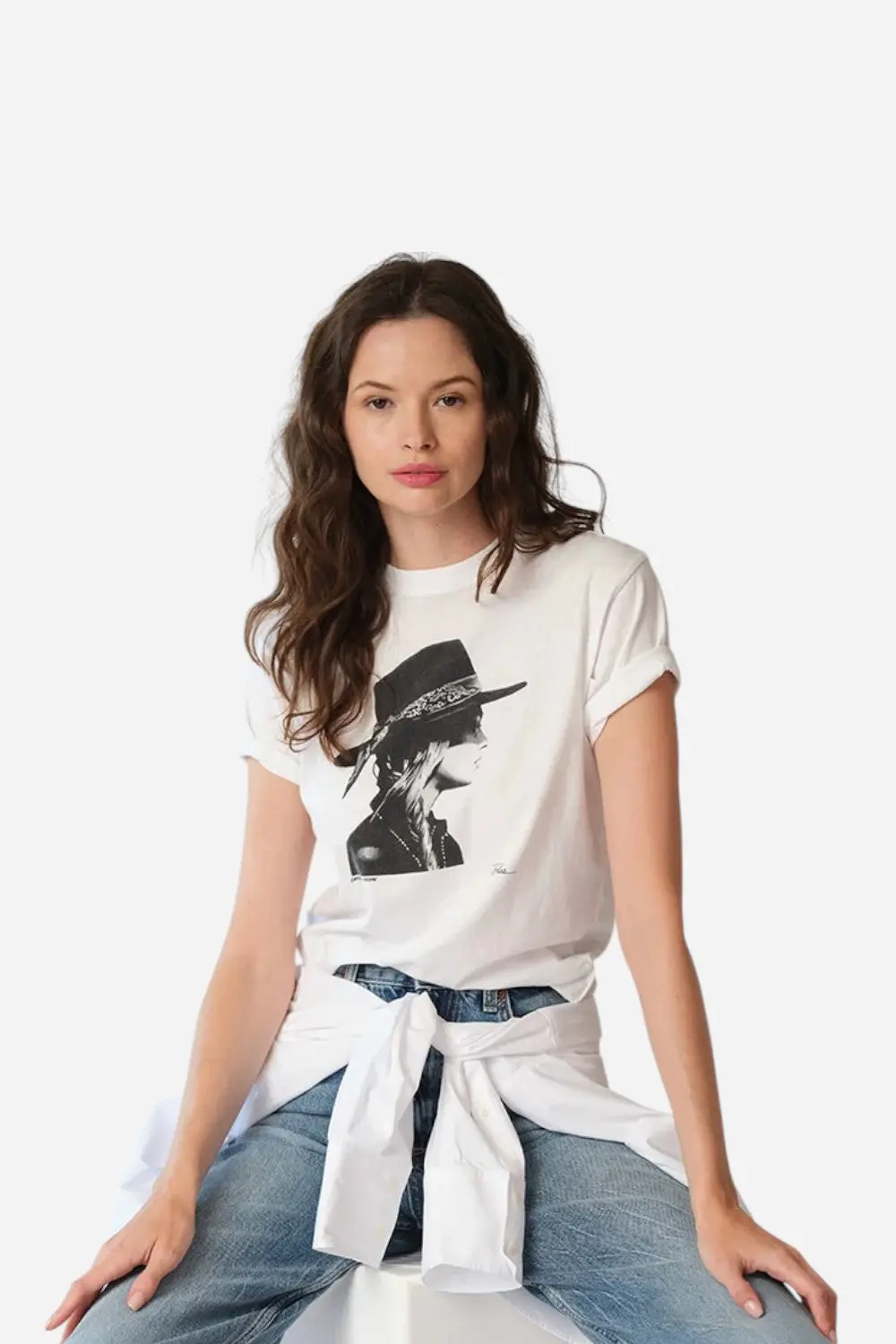 Cpress Studio Imposter Syndrome Mushie Tee In White 1
