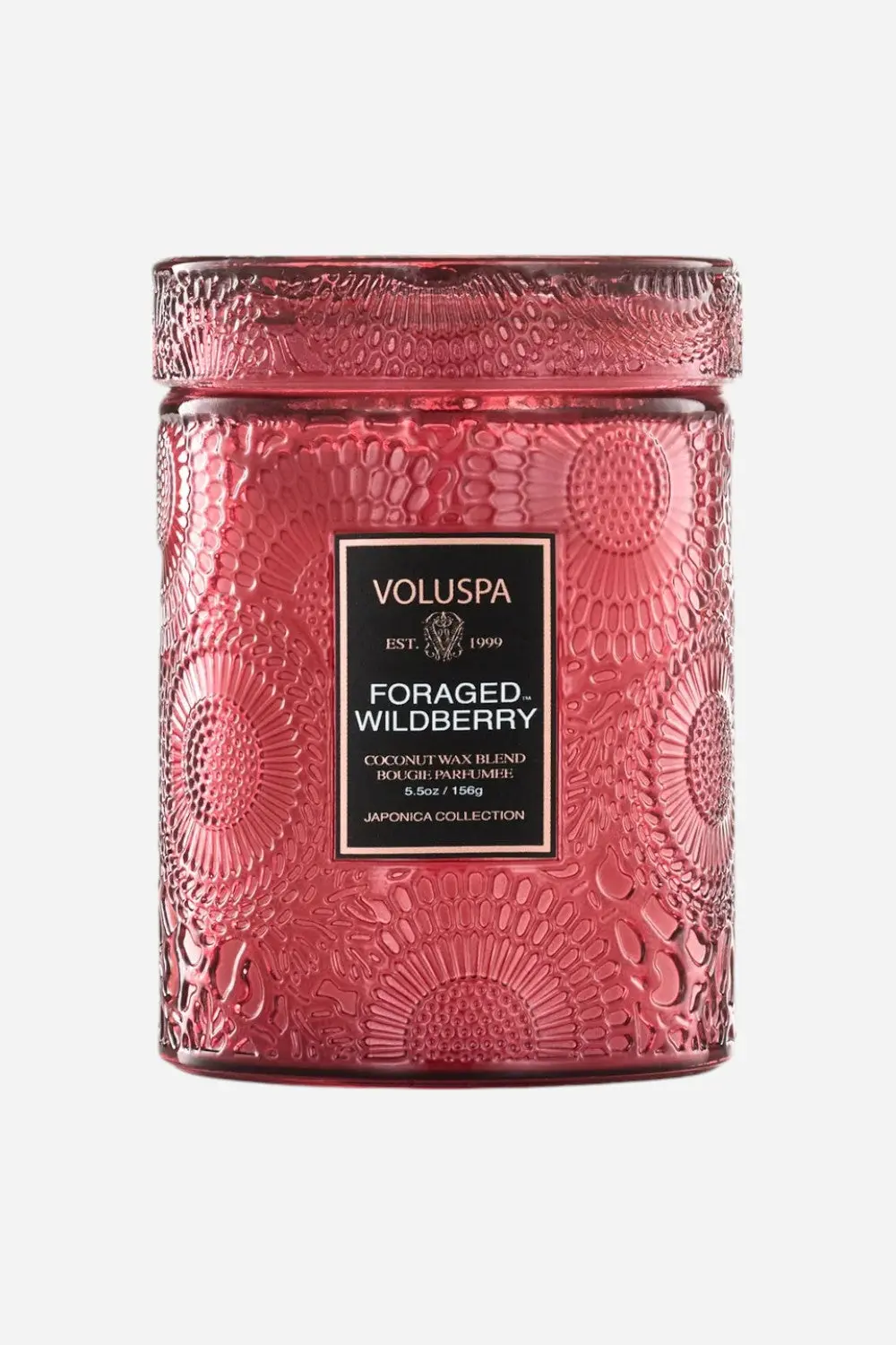 Voluspa Foraged Wildberry Small Jar Candle 1