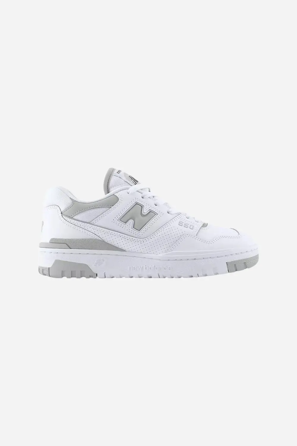 Women's New Balance 550 In White & Grey 1