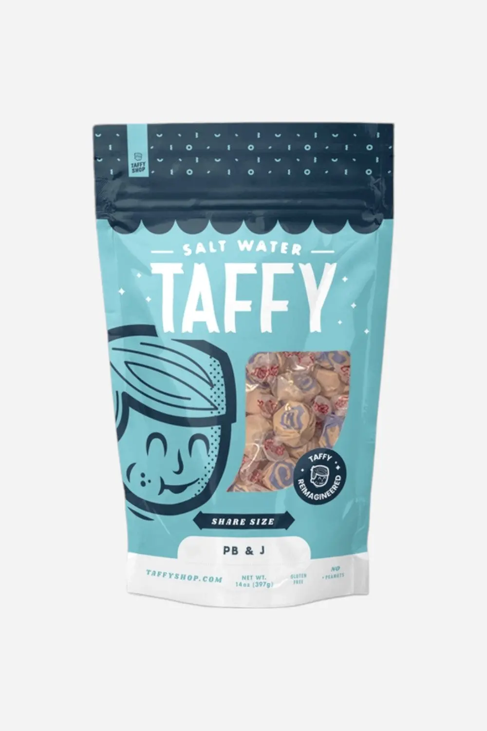 Taffy Shop Peanut Butter & Jelly Taffy 1