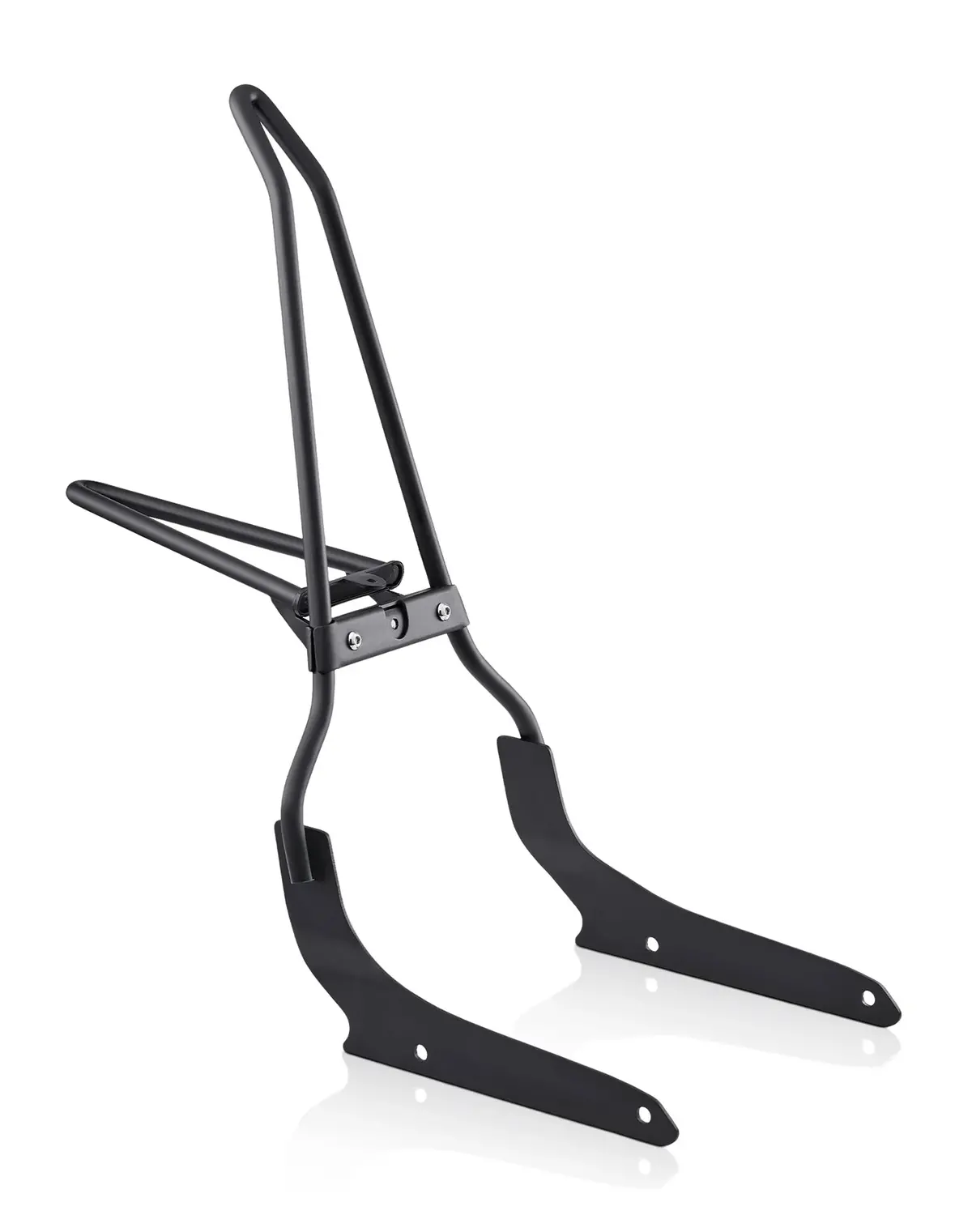 Iron Born 25" Sissy Bar With Foldable Luggage Rack For Honda Shadow 750 Phantom Matte Black 1