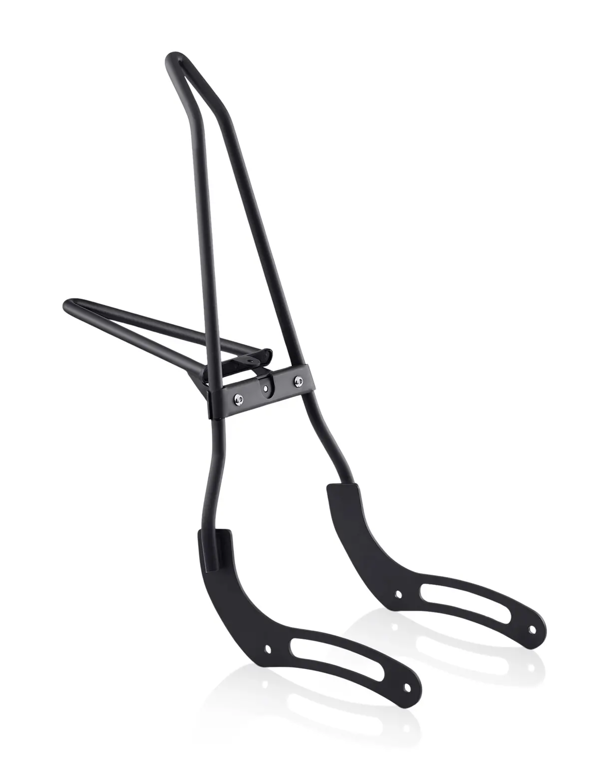 Iron Born Blade 25" Sissy Bar With Foldable Luggage Rack For Honda Rebel 500/Abs Matte Black 1