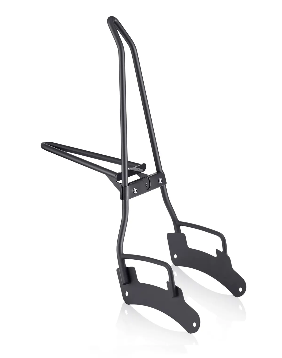 Iron Born Blade 25" Indian Super Chief Limited (2022+) Sissy Bar With Foldable Luggage Rack Matte Black 1