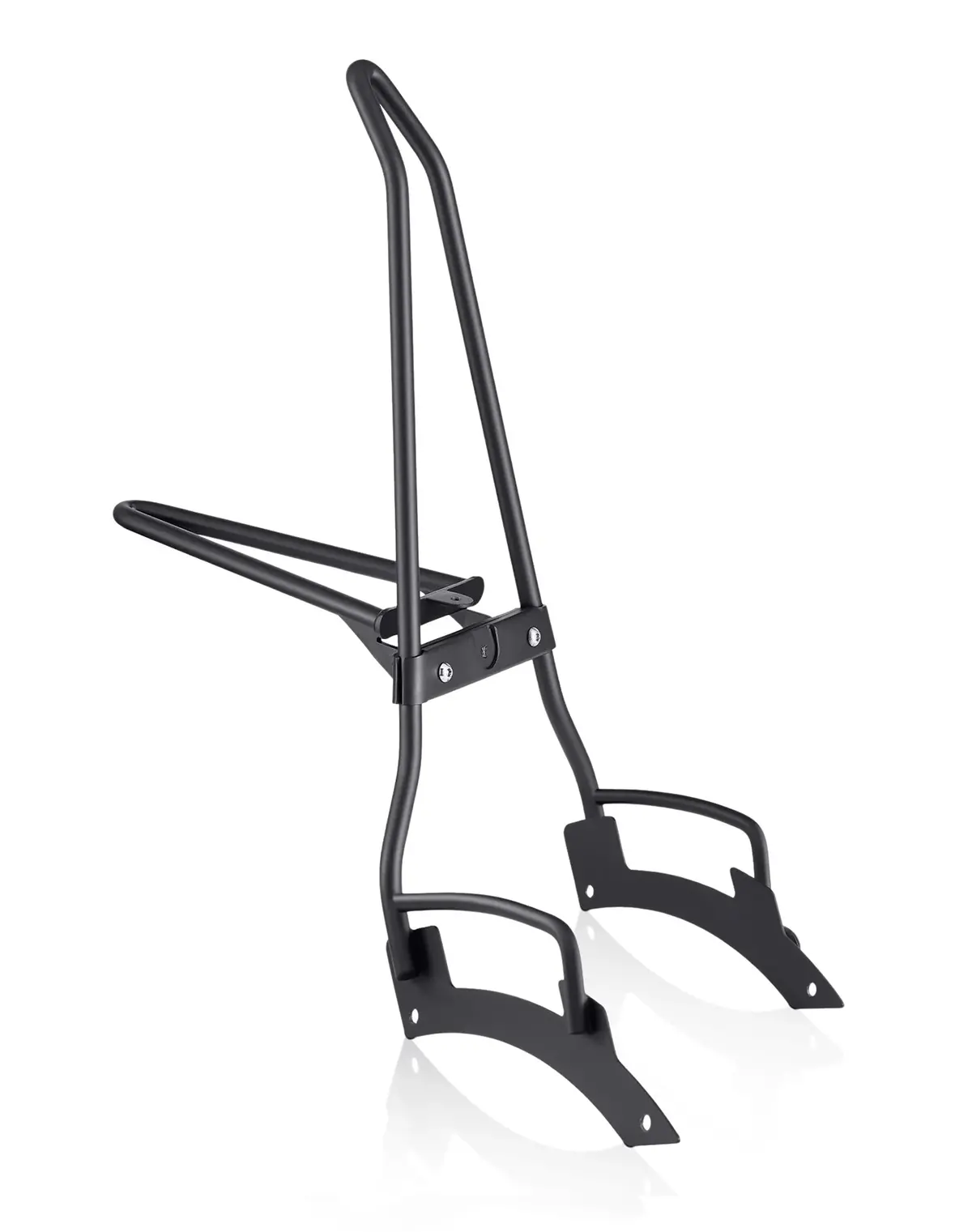 Iron Born Blade 25" Sissy Bar With Foldable Luggage Rack For 2025+ Indian Sport Scout Matte Black 1