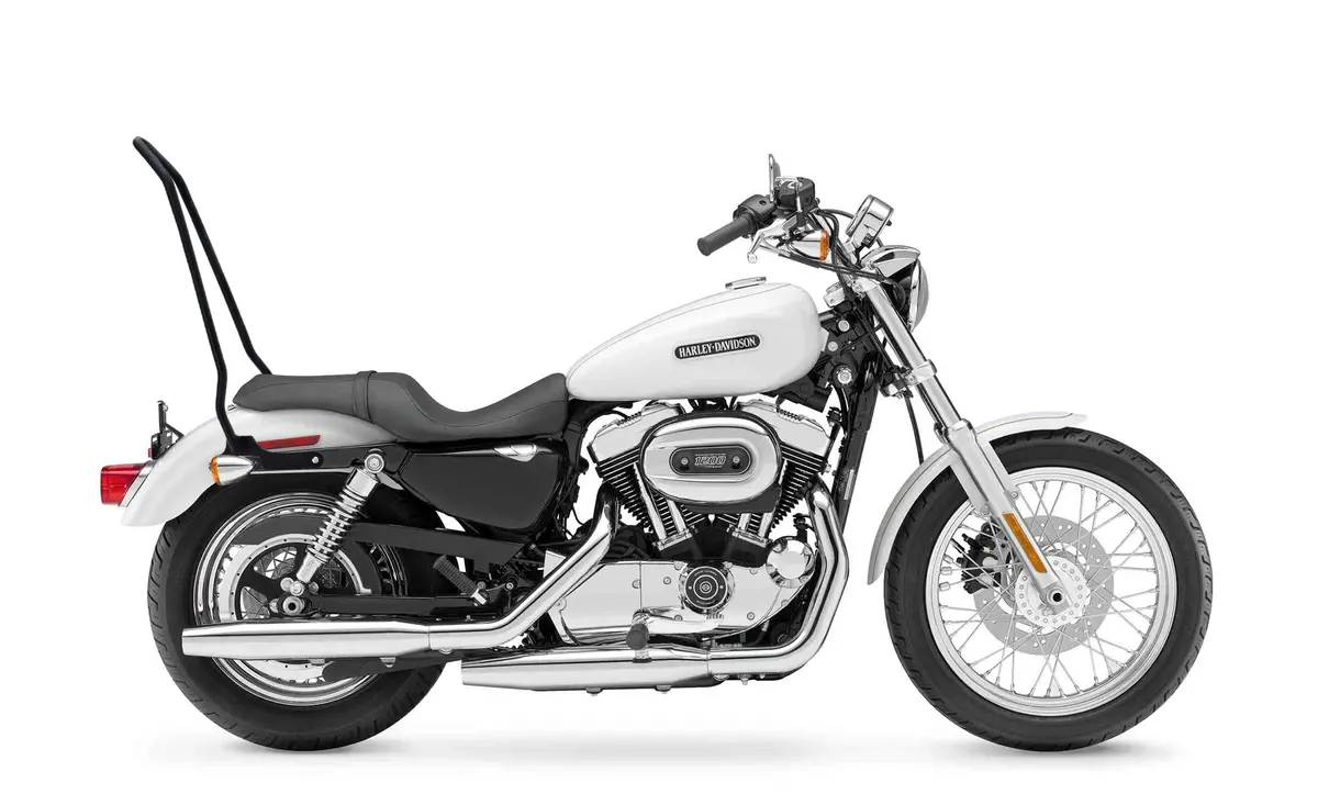 Iron Born Blade 25" Sissy Bar For Harley Sportster 1200 Low Xl1200l Matte Black 2