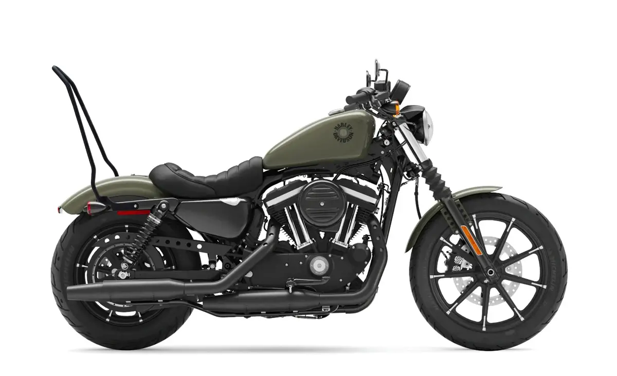 Iron Born Blade 25" Sissy Bar For Harley Sportster 883 Iron Xl883n Matte Black 2