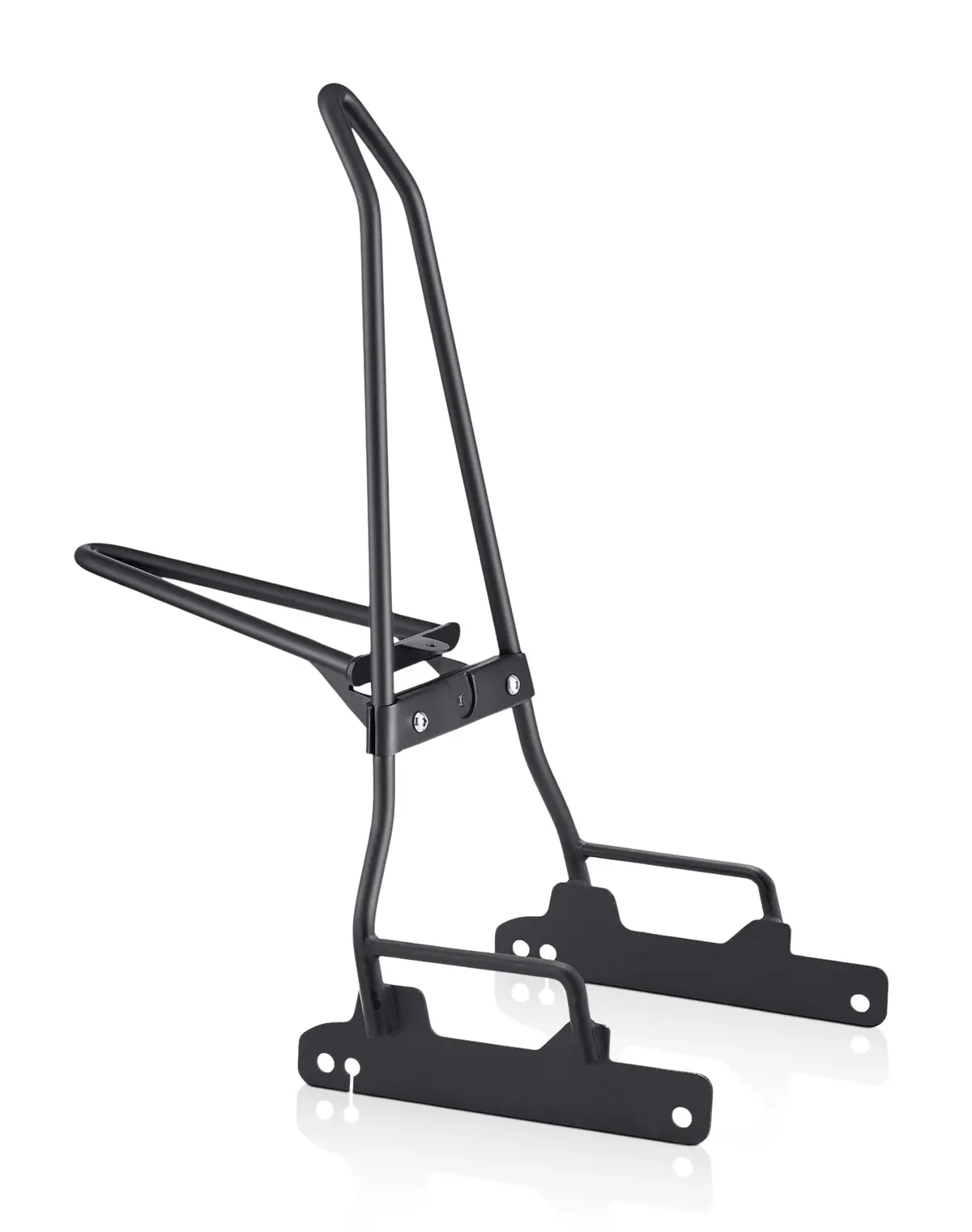 Iron Born Blade 25" Sissy Bar With Foldable Luggage Rack For Harley Dyna Low Rider Fxdl Matte Black 1