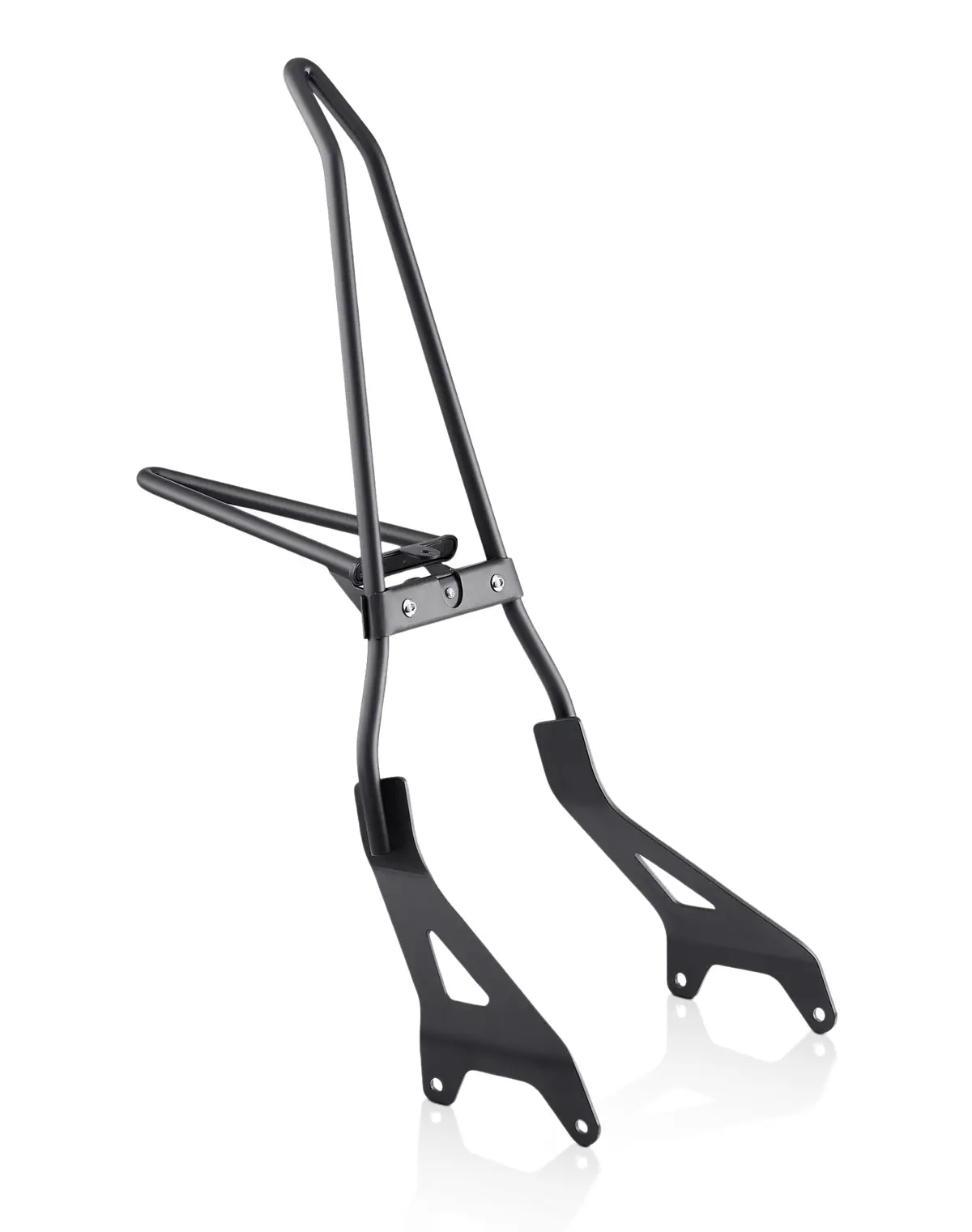Iron Born Blade 25" Yamaha Bolt Sissy Bar With Foldable Luggage Rack Matte Black 1