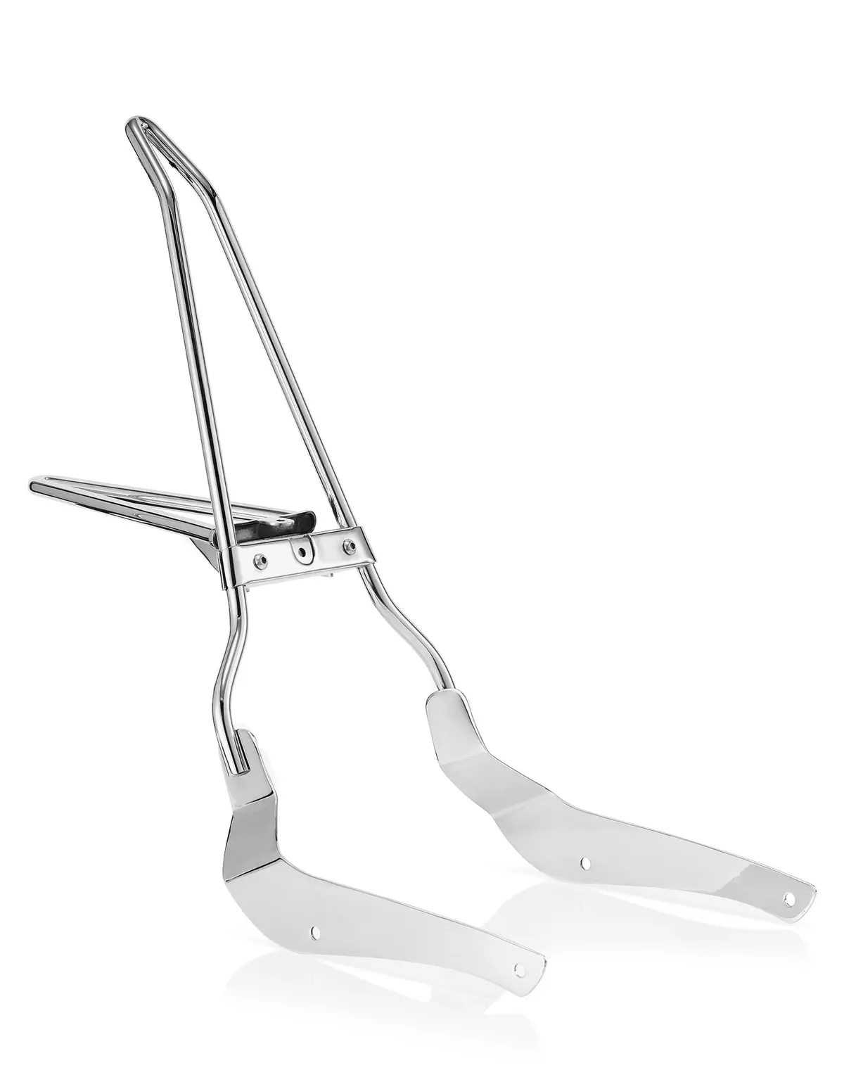 Iron Born Blade 25" Suzuki Boulevard C50 (Vl800) Sissy Bar W/ Foldable Luggage Rack Chrome 1