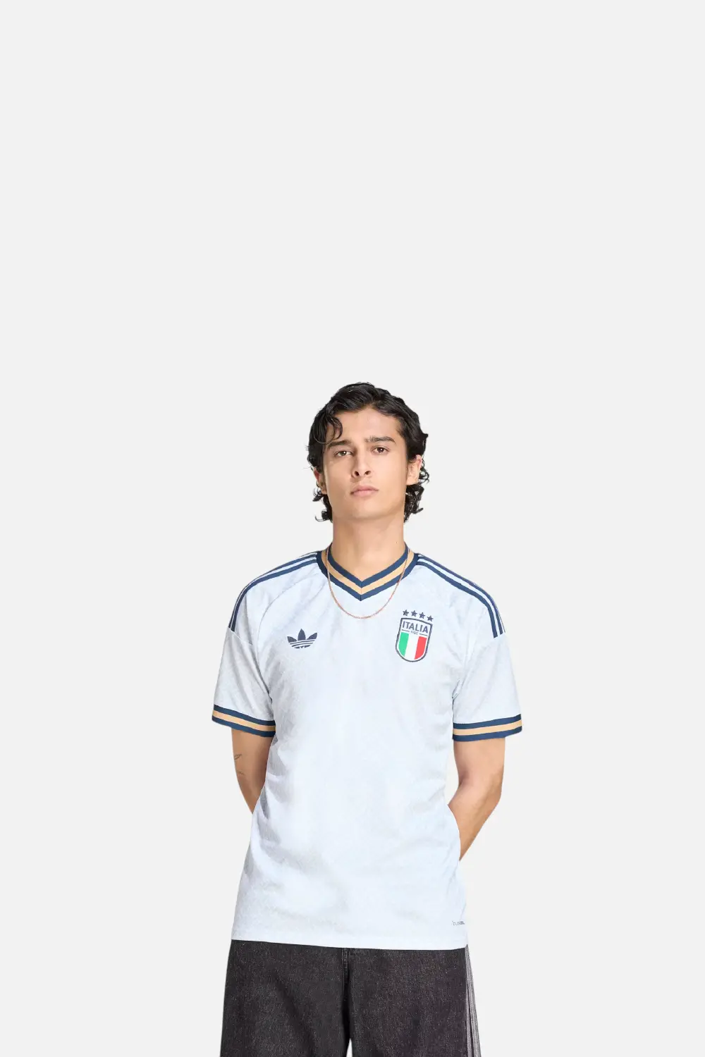 Adidas Italy 26 Away Jersey In Aeroblue 1