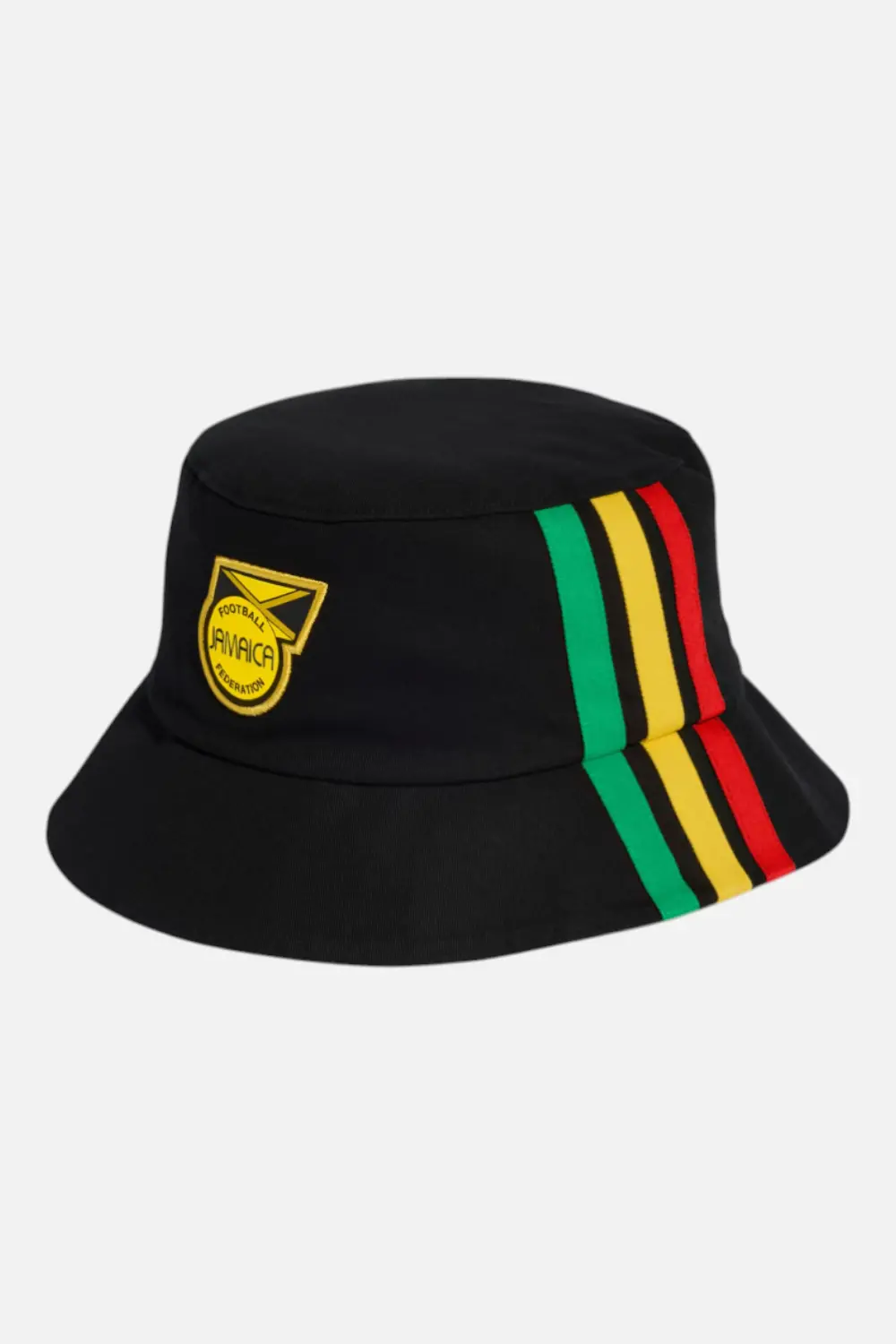 Adidas Men's Jamacia 26 Bucket Hat In Black & Bold Gold 1