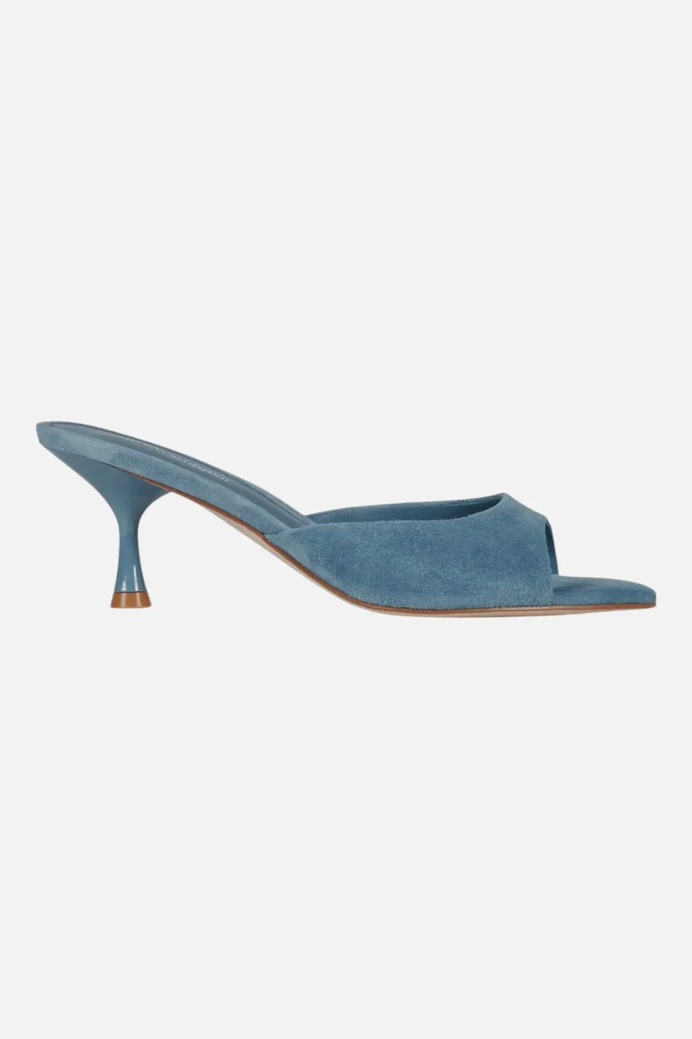 Jeffrey Campbell Spy-Kid Heel In Blue Suede 1