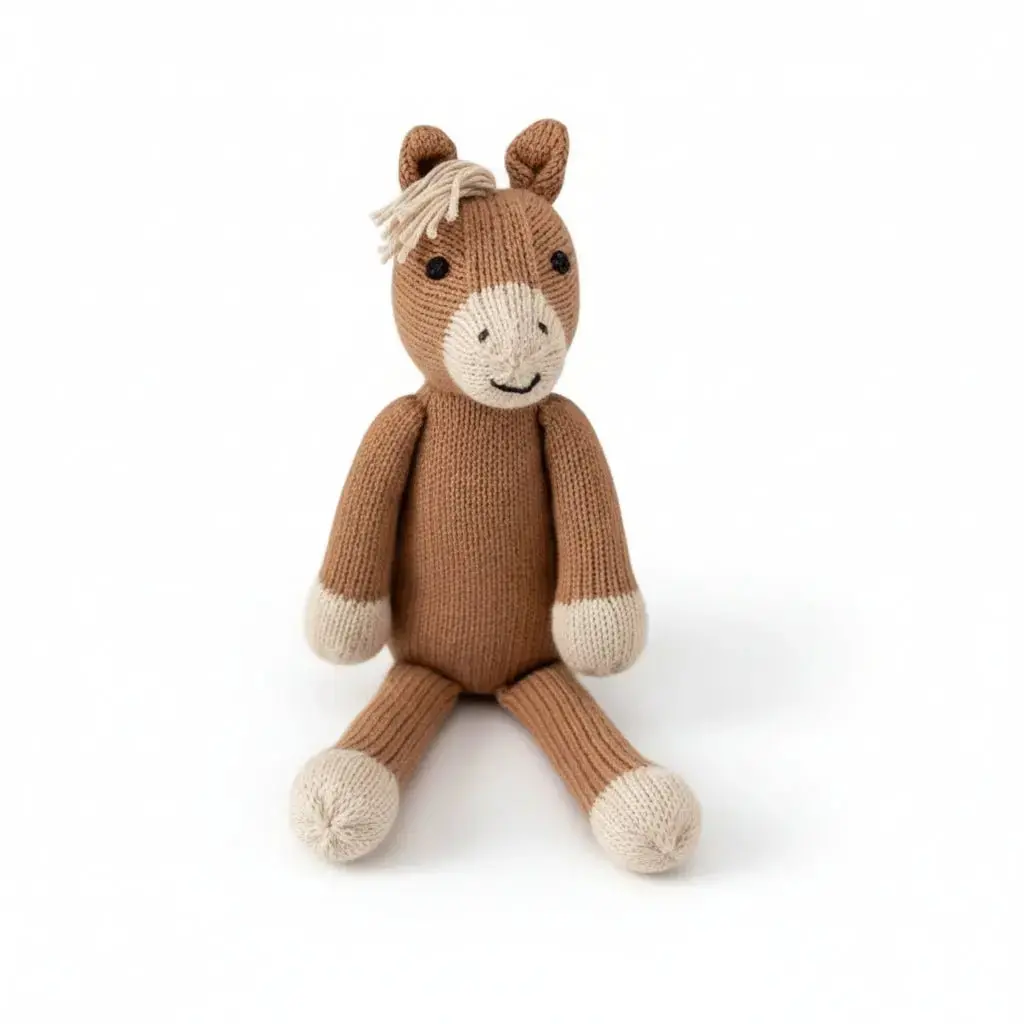 Joey, The Hand-Knit Horse 1