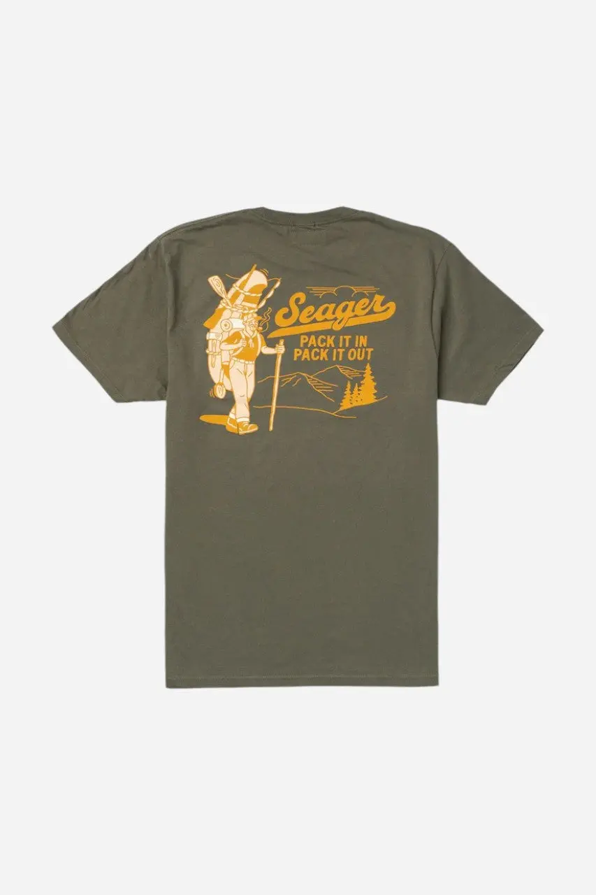 Seager Papaw Tee Army In Green 1