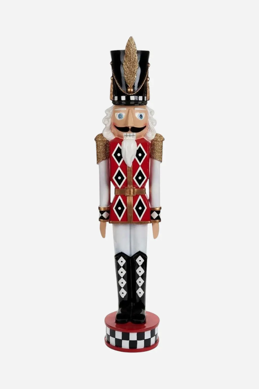 Nutcracker Display In Red 37" 1