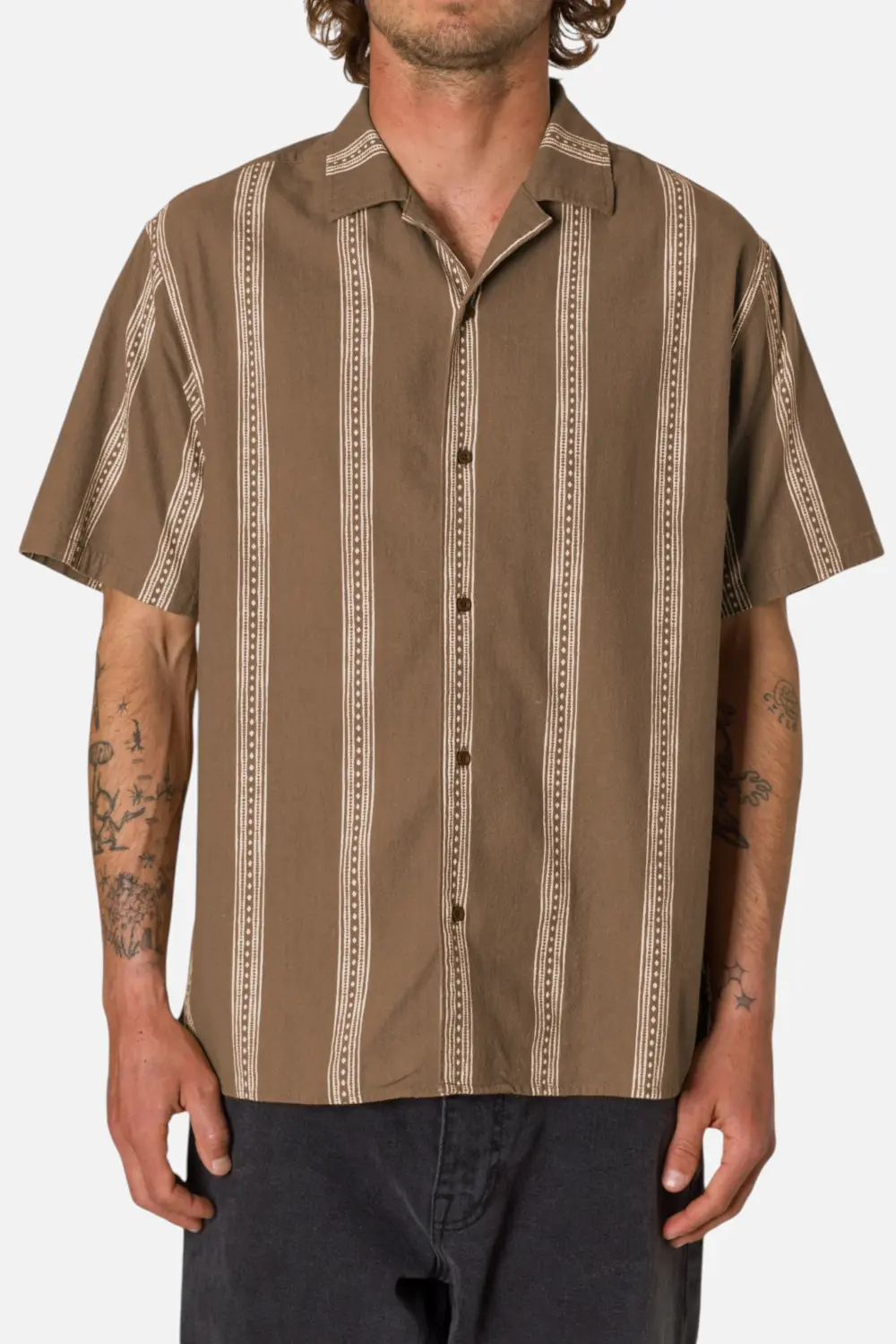 Katin Cedar Shirt In Light Brown 1