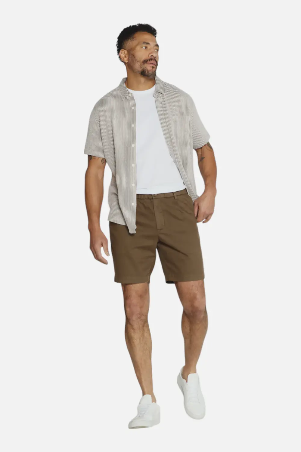 7 Diamonds Men's Keaton Short Sleeve In Steel Grey 1