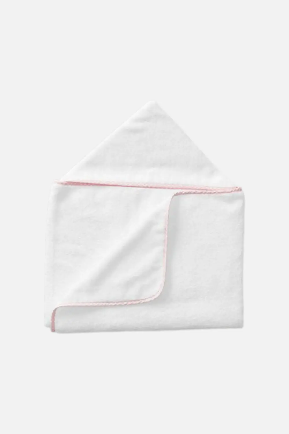 Weezie Kid's Hooded Towel In Pink Gingham 1