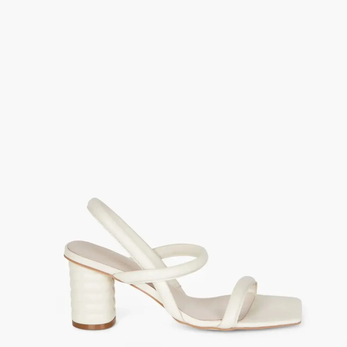 Intentionally Blank Kifton Heel In Crisp White 1