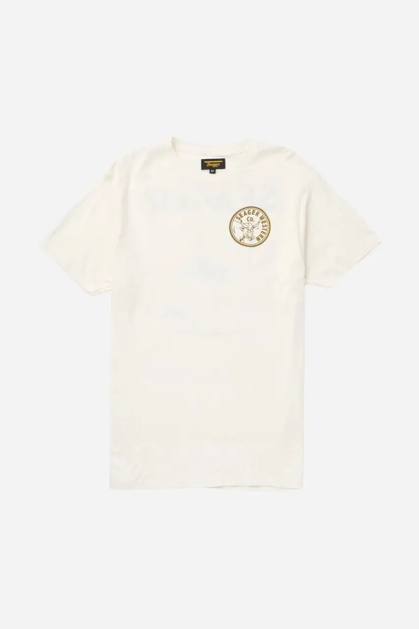 Seager Jaripeo Tee In Vintage White 2