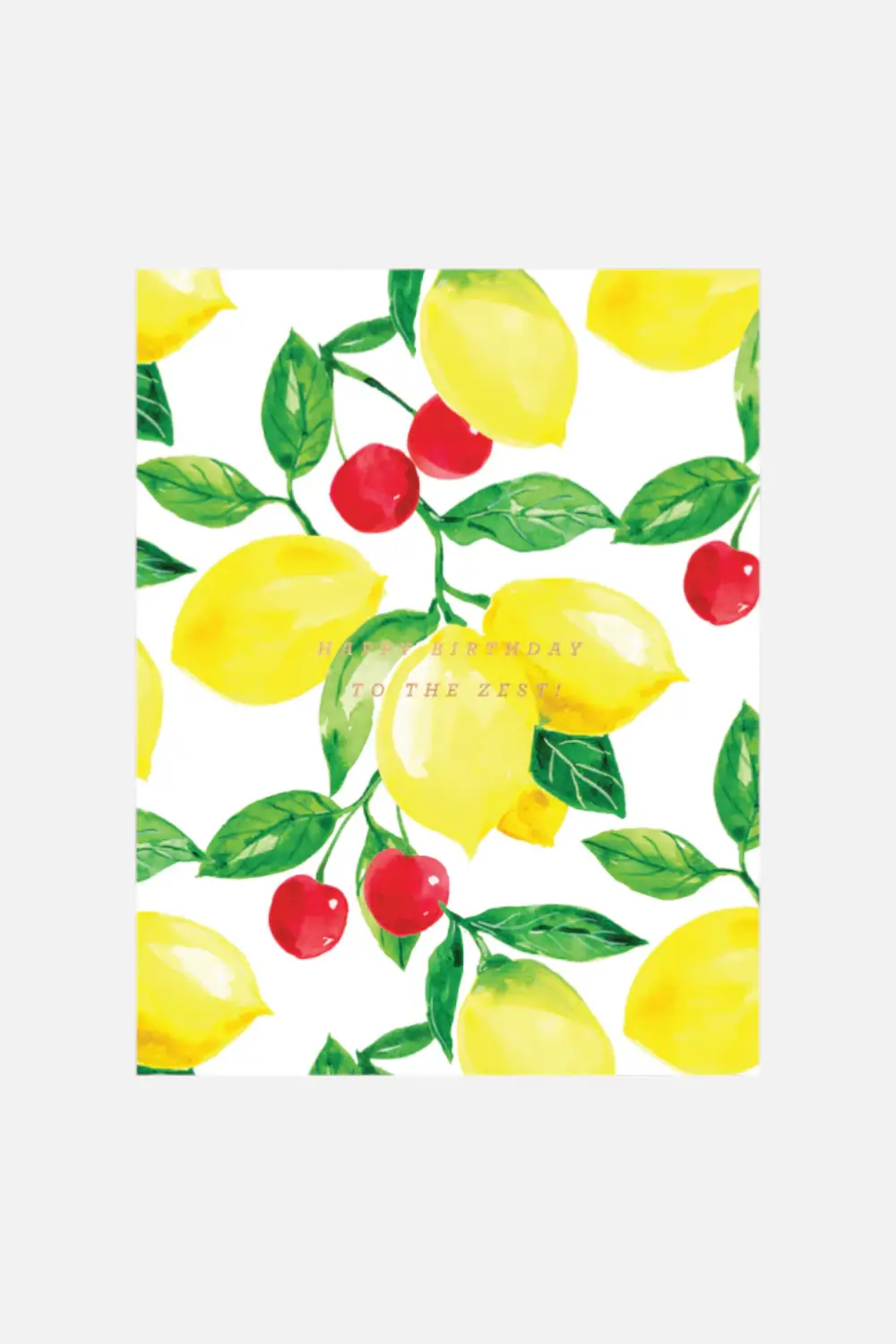You're The Zest Birthday Card 1