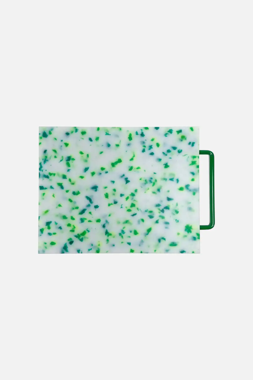 Fredericks & Mae Large Cutting Board In Green & White 1