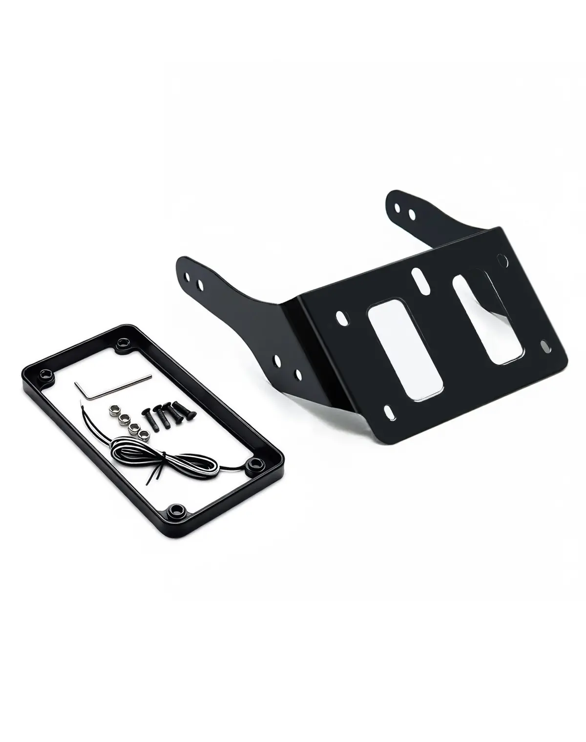 Led License Plate & Turn Signal Relocation Kit For Harley Dyna Street Bob & Low Rider S 1