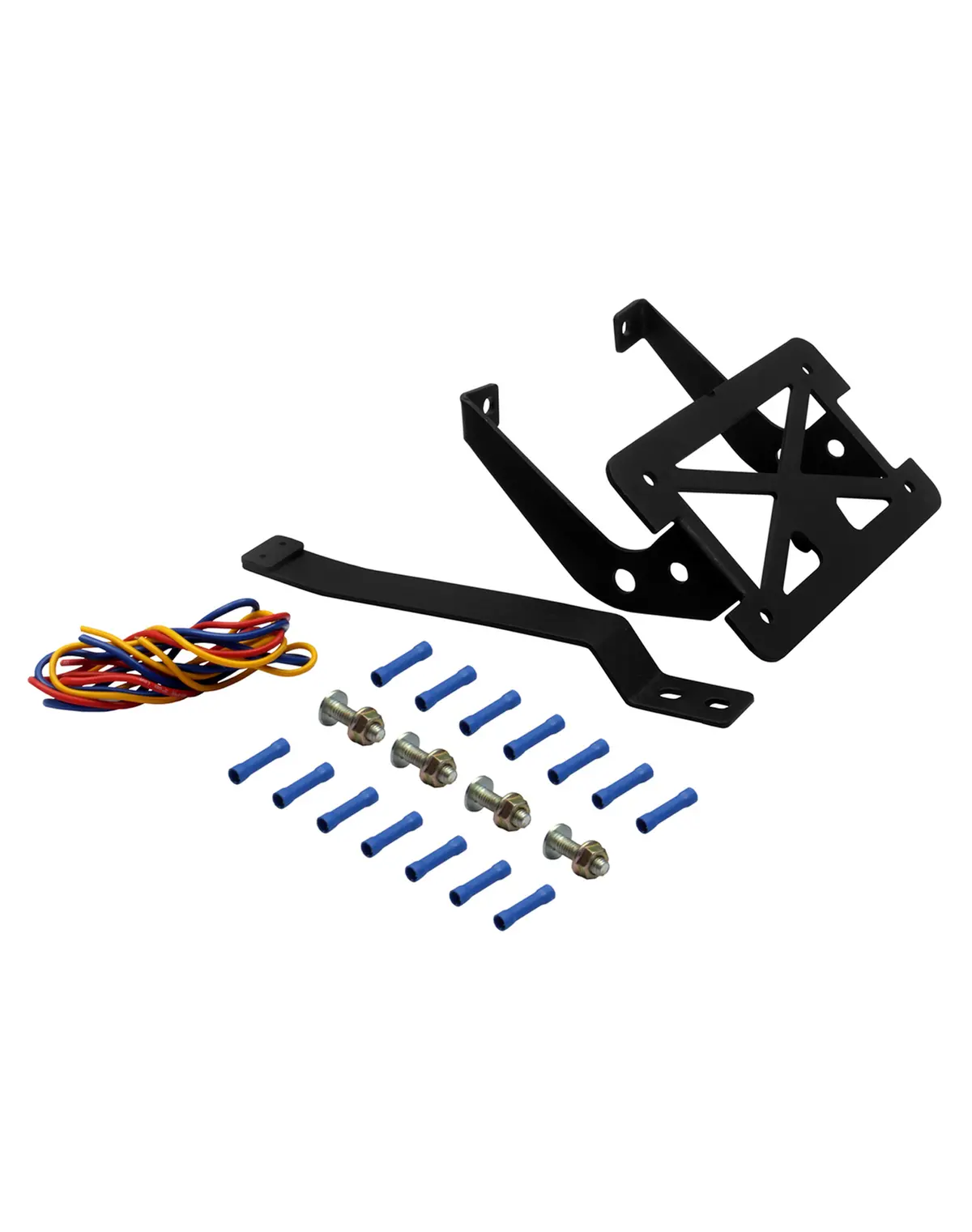 Viking License Plate And Turn Signal Relocation Kit For Harley Davidson Softail Slim Fls 1