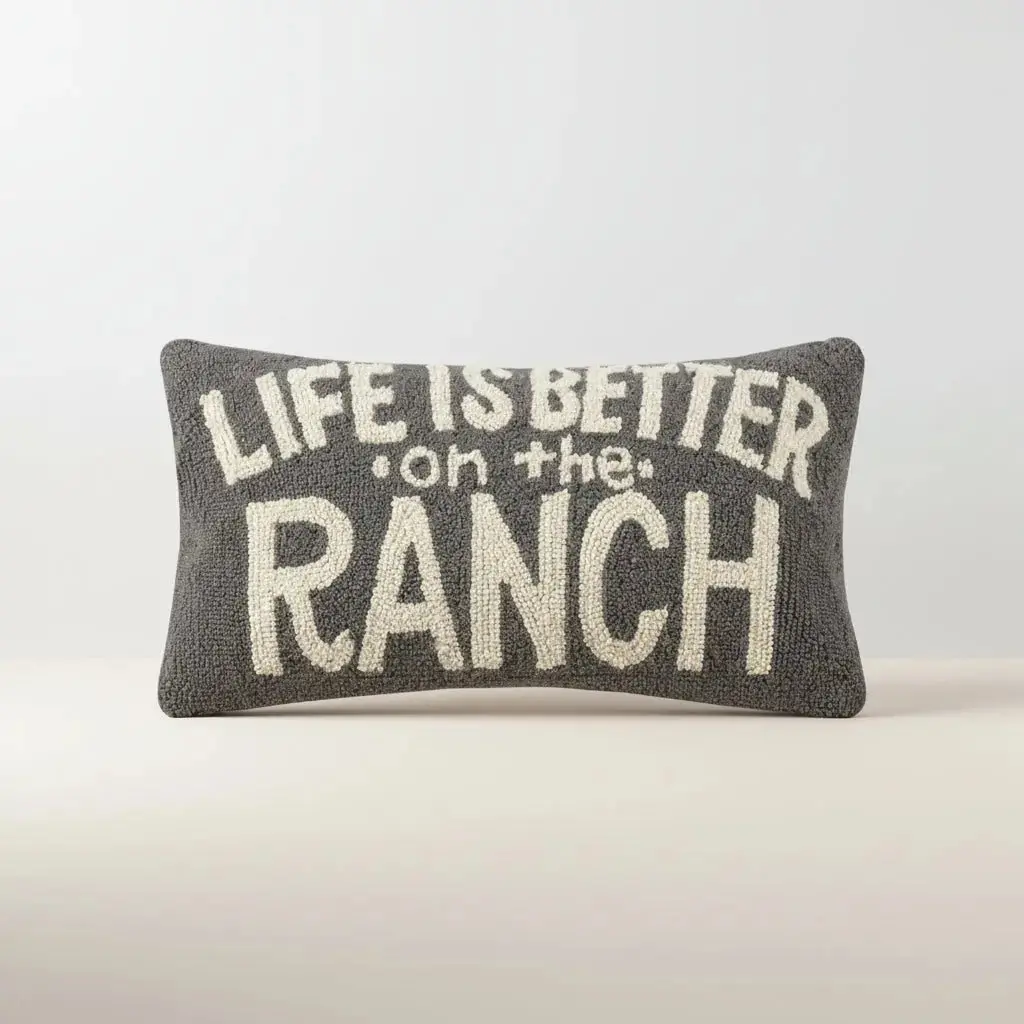 Life Is Better On The Ranch Pillow 1