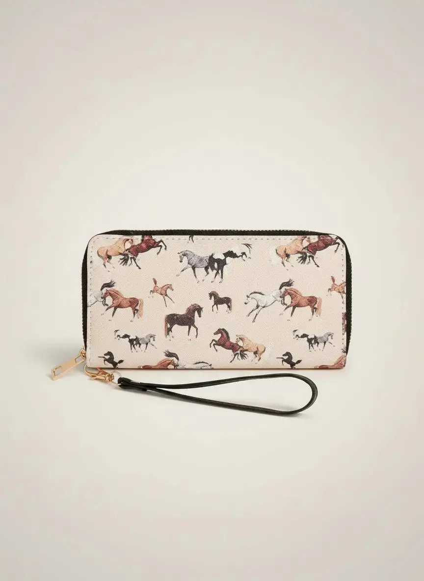 Lila Horse Wallet 1