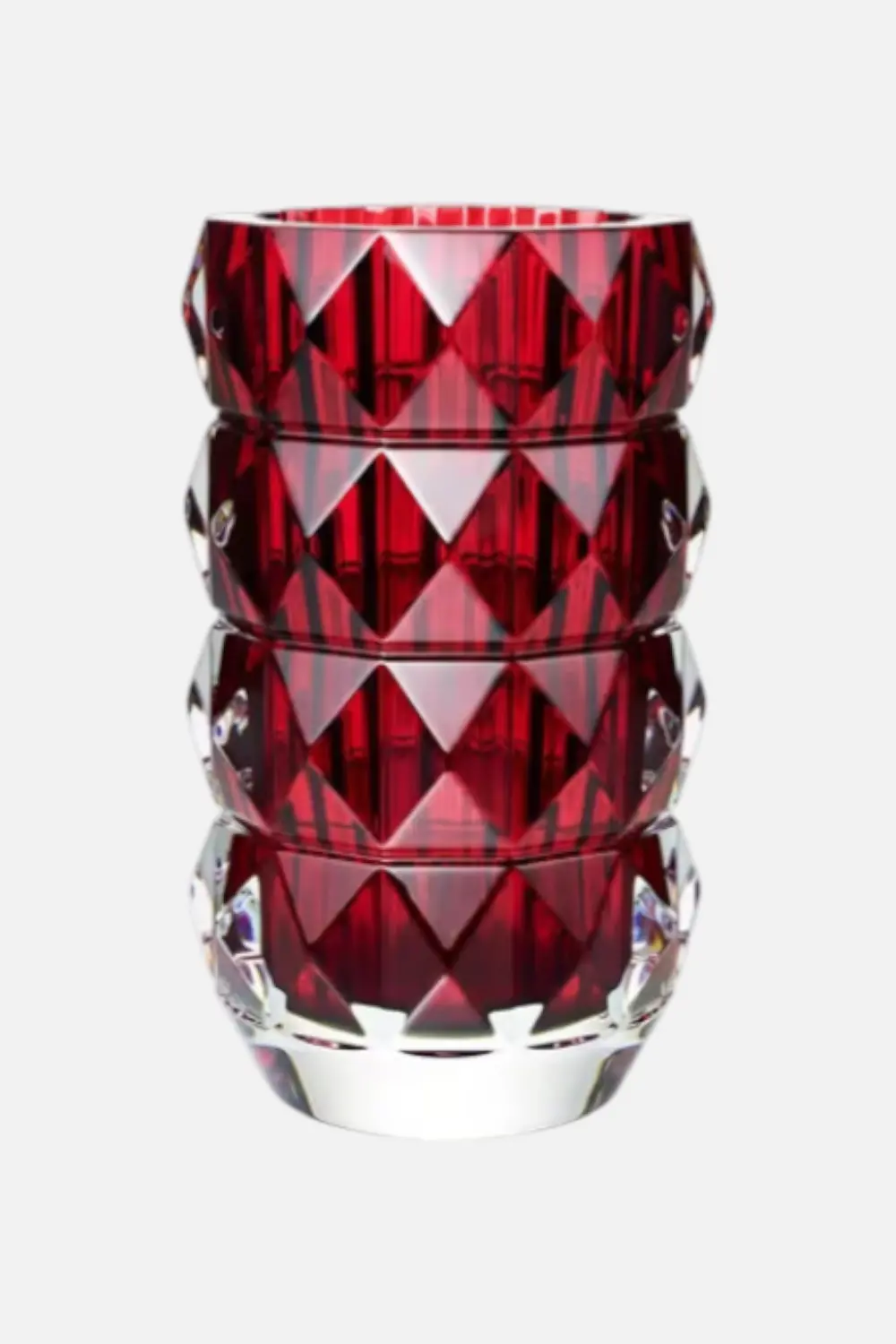 Baccarat Red Louxor Medium Round Vase 230 1
