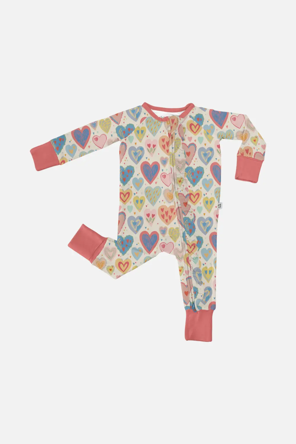 Goosies Lovestruck Long Sleeve Zip Pj's 1