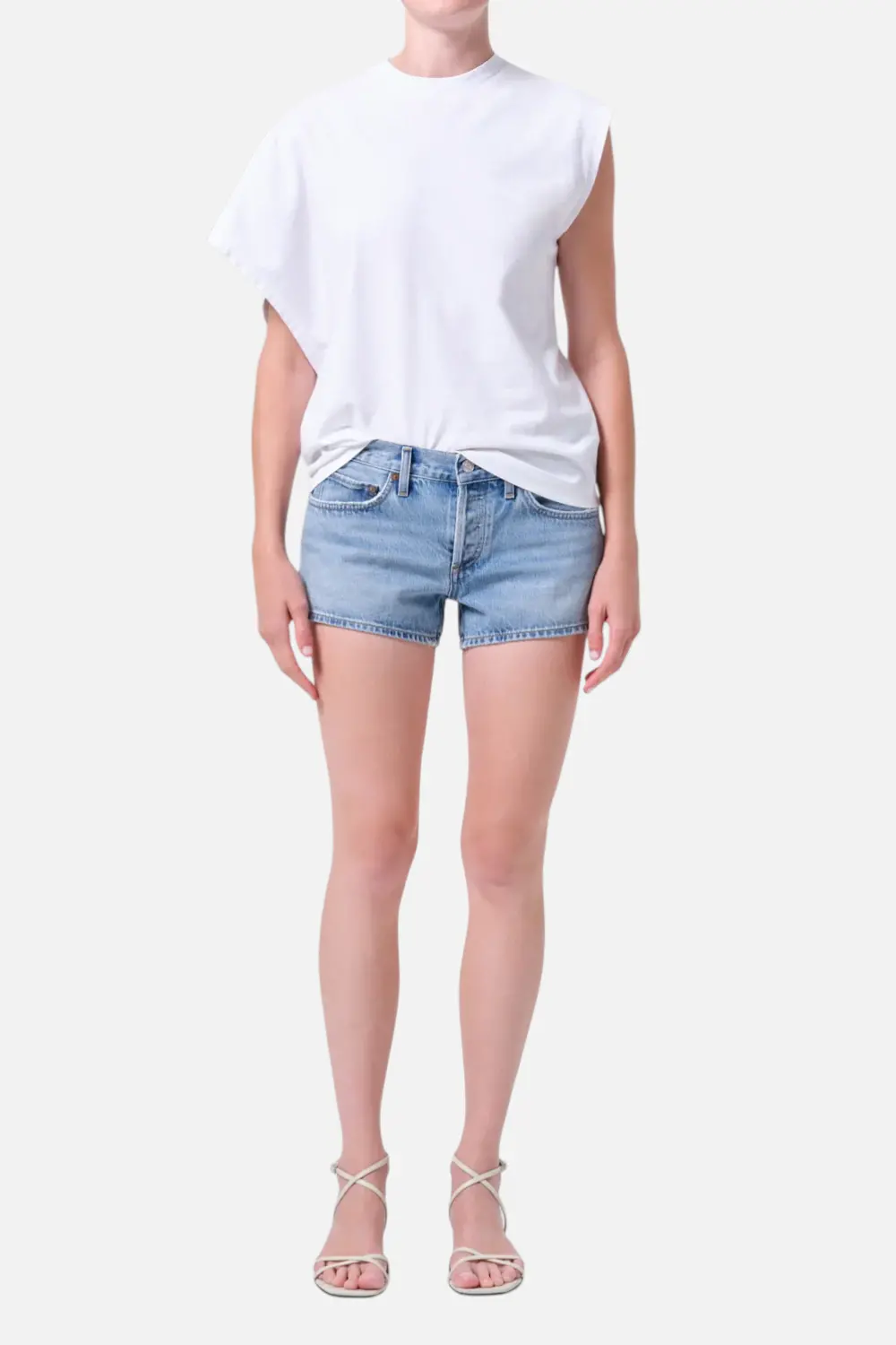 Agolde Women's Low Rise Parker Short In Replica 1