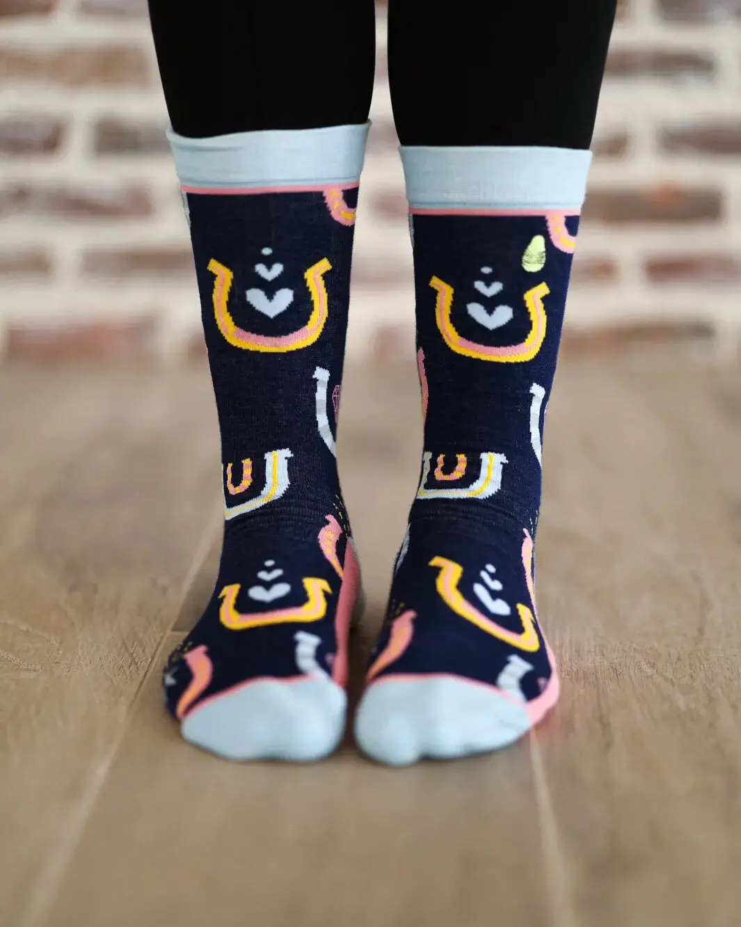 Lucky Horseshoe Socks 1