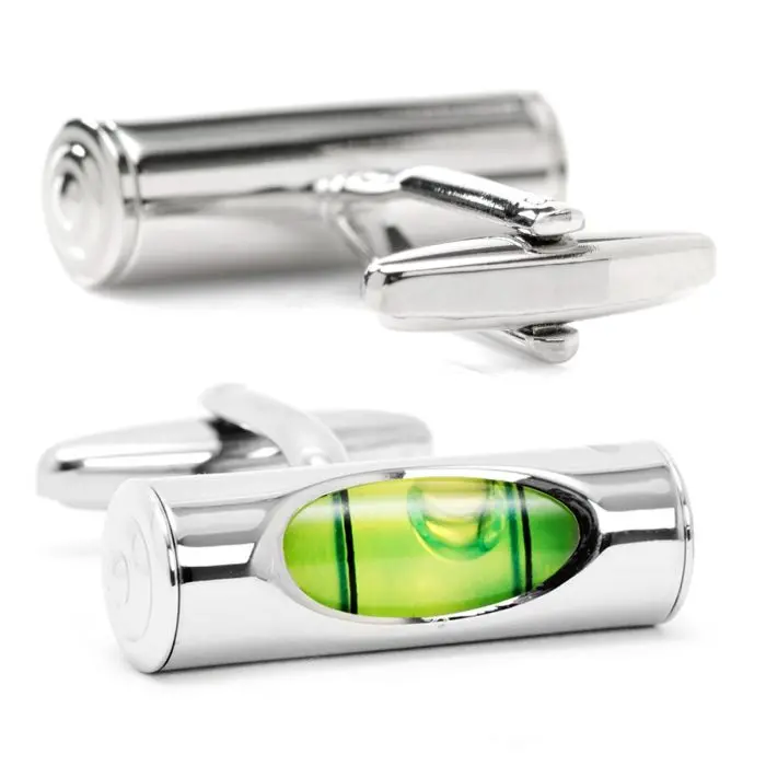Green Level Cufflinks 2