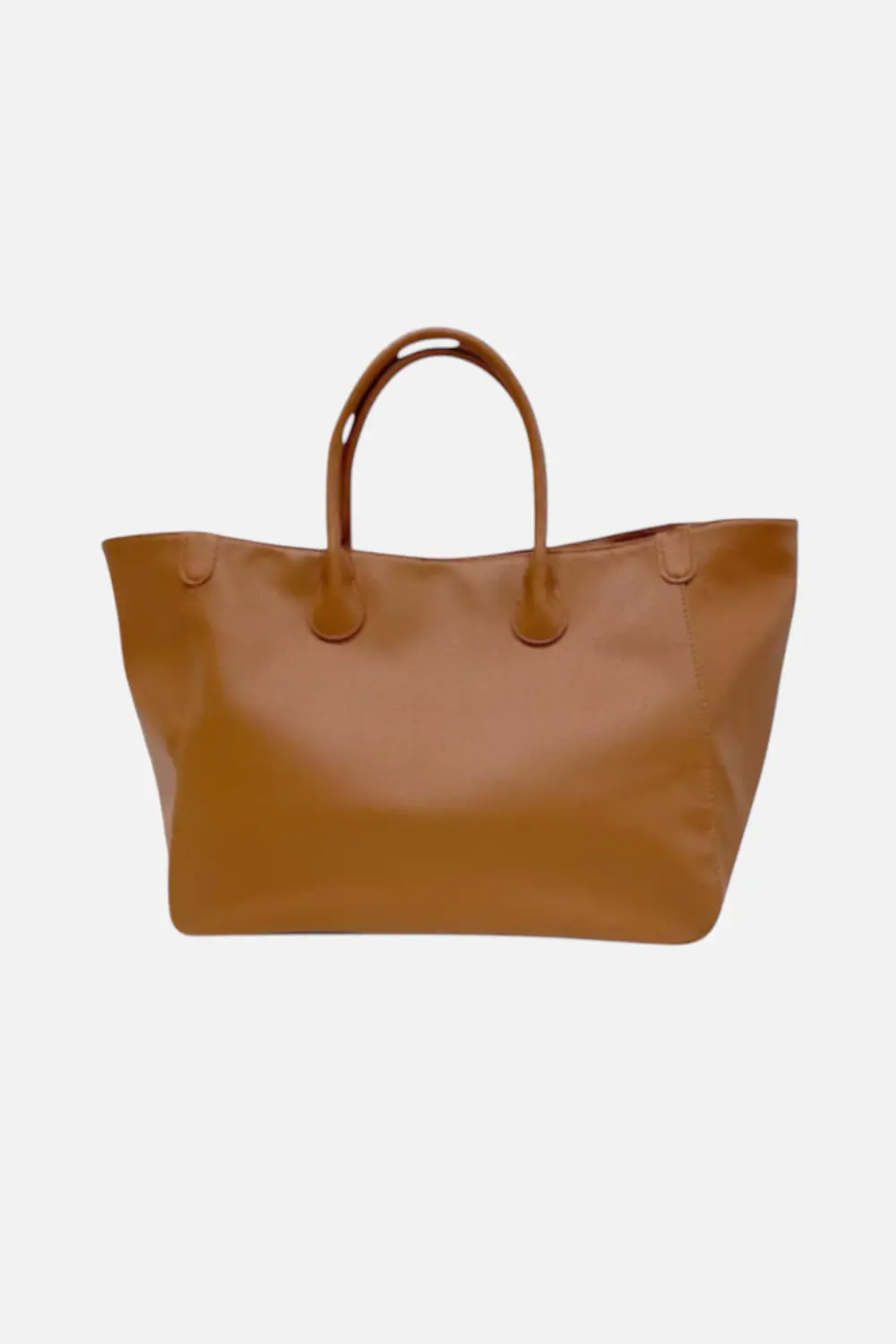 Malibu Sugar Madison Leather Tote With Scarf 1