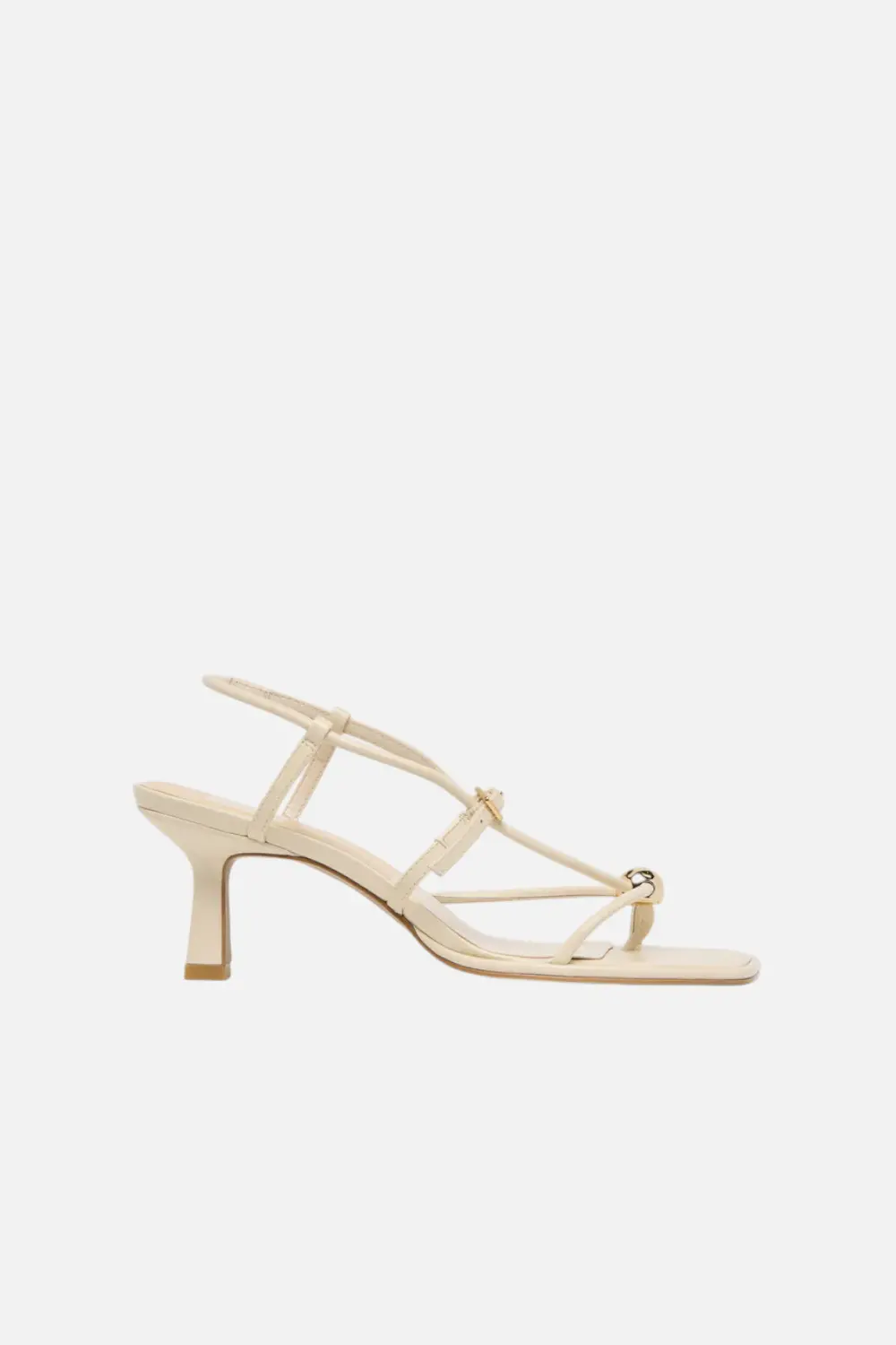 Dolce Vita Mylee Heel In Creme Leather 1