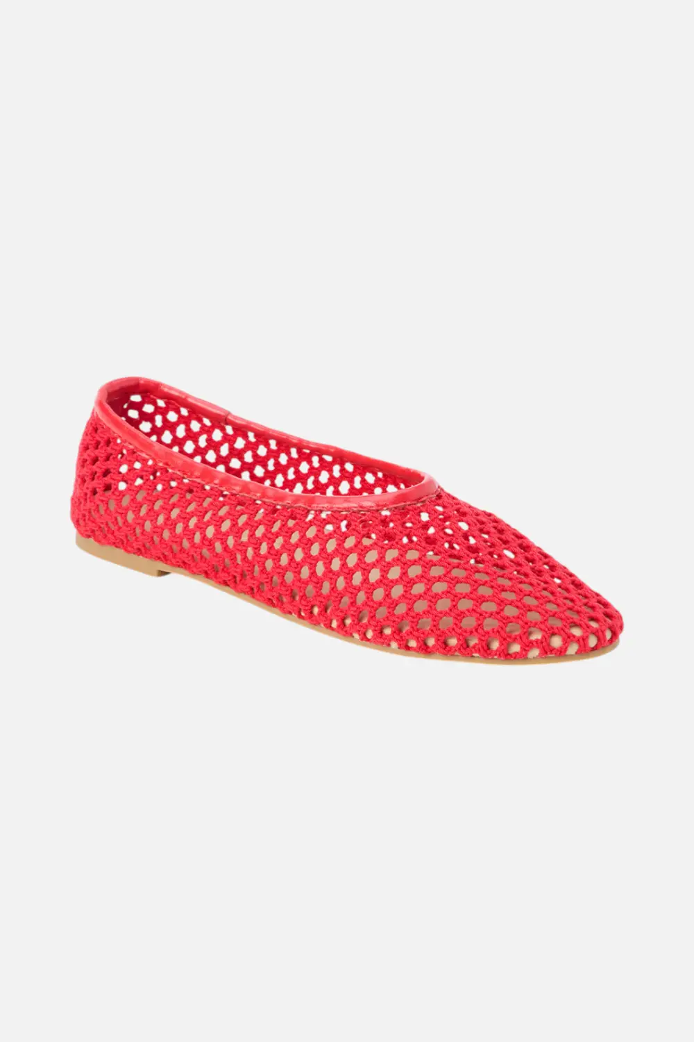 Matisse Marta Woven Flat In Red 2