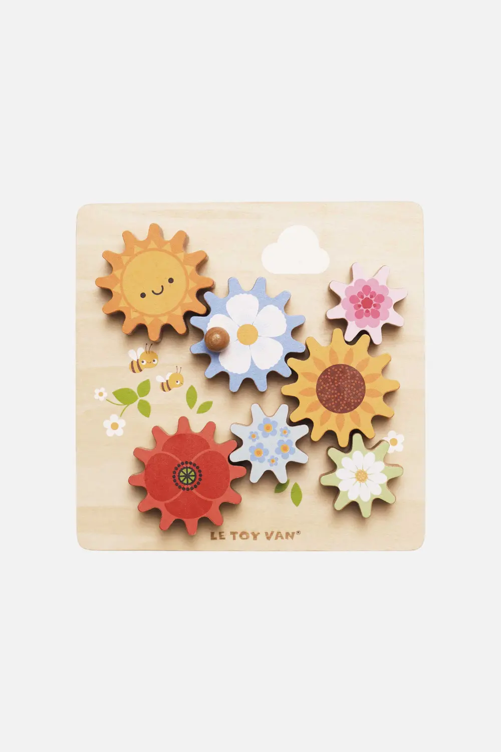 Le Toy Van Kid's Meadow Bees Gear & Cogs 1