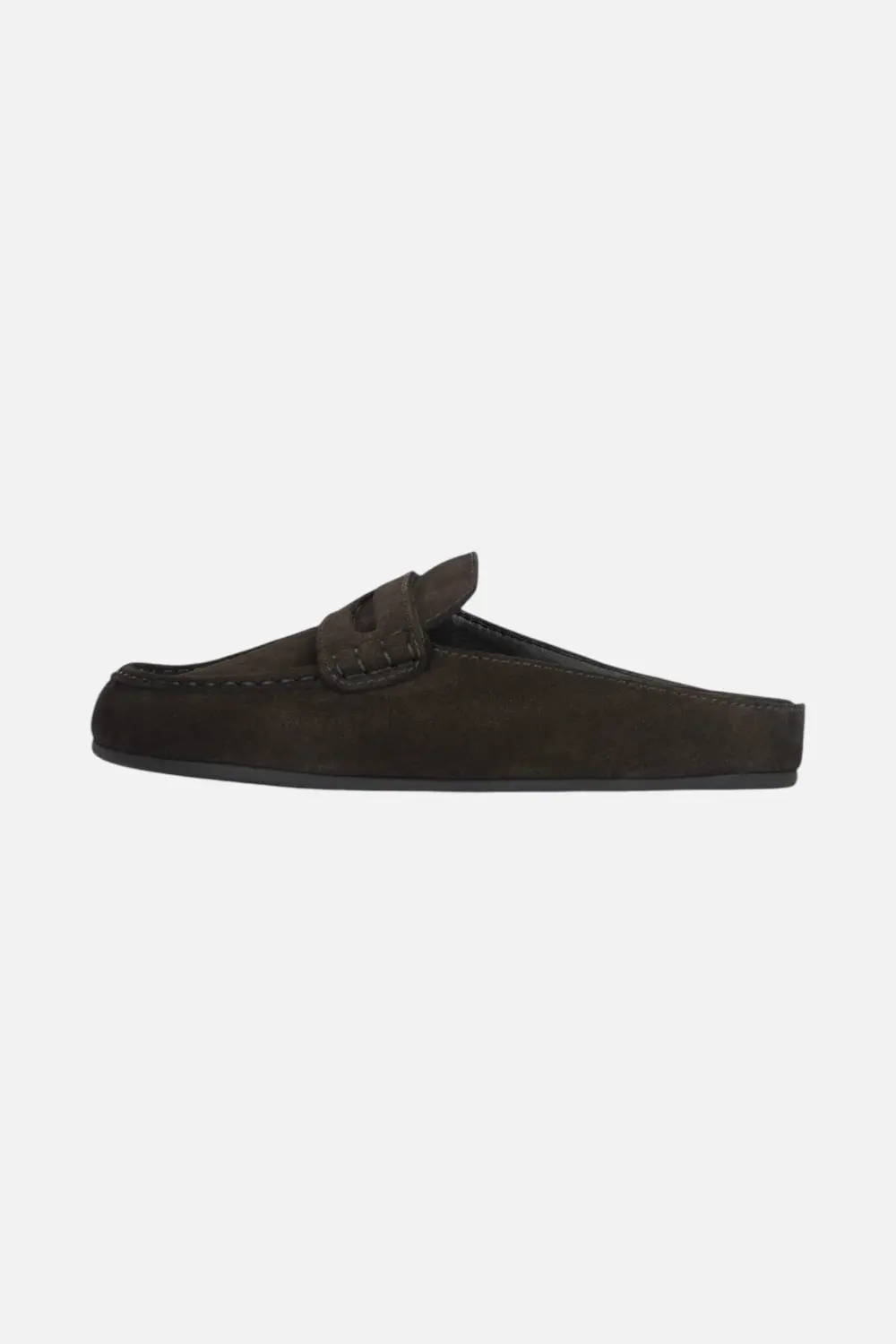 Jeffrey Campbell Women's Miles Loafer Mule In Brown Suede 1