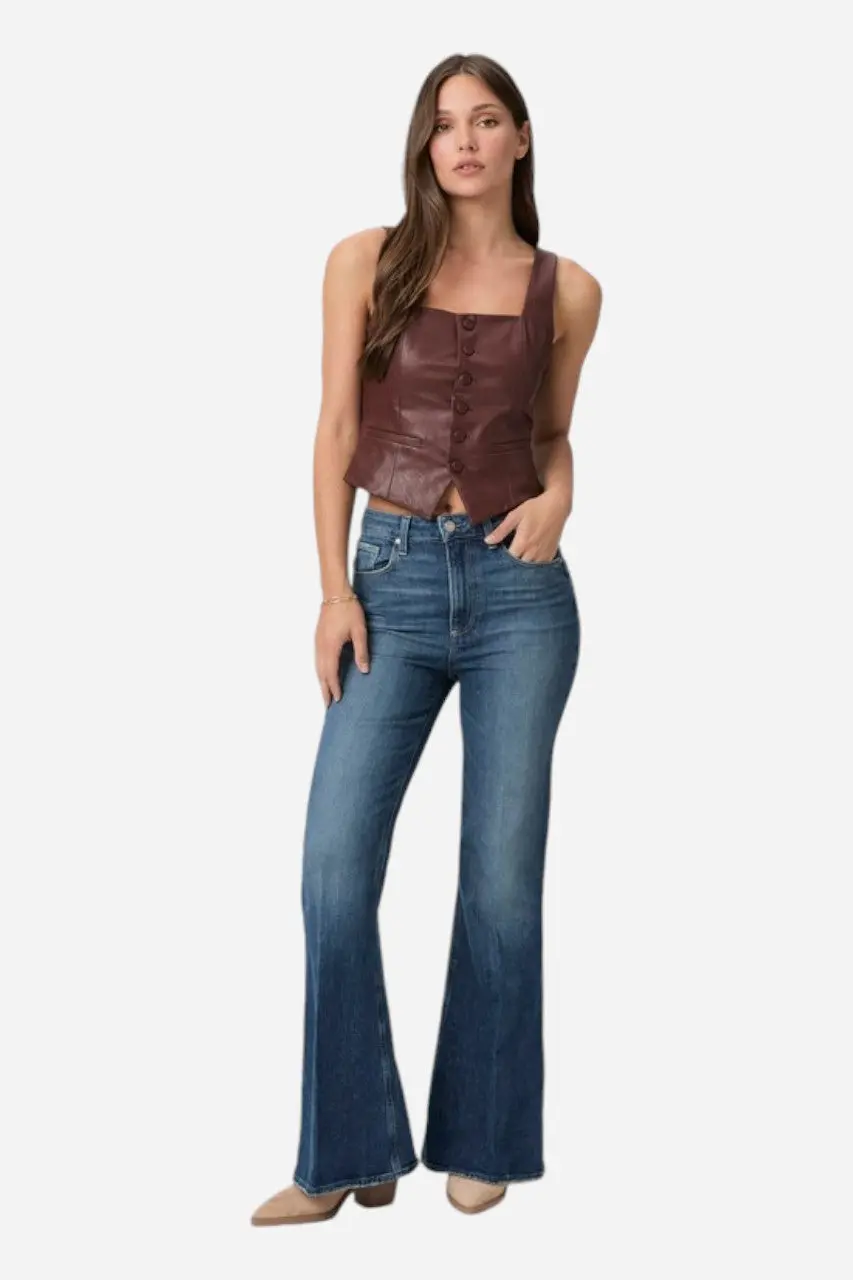 Paige Charlie 32" Flare Jean In Mixtape 5