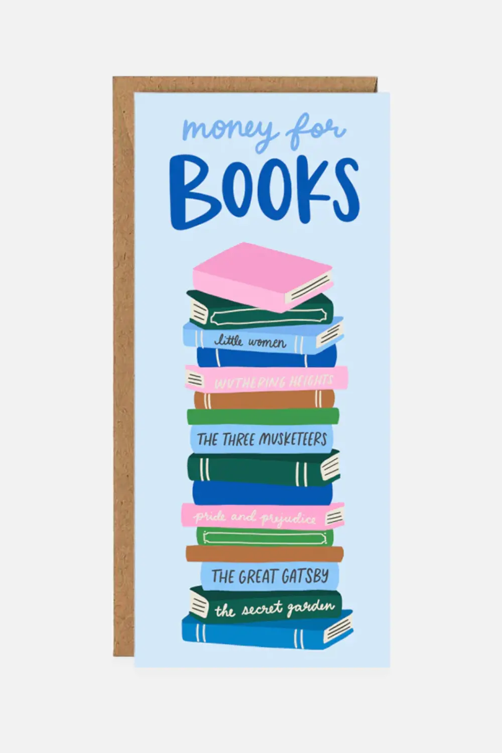 Money For Books Money Holder Card 1
