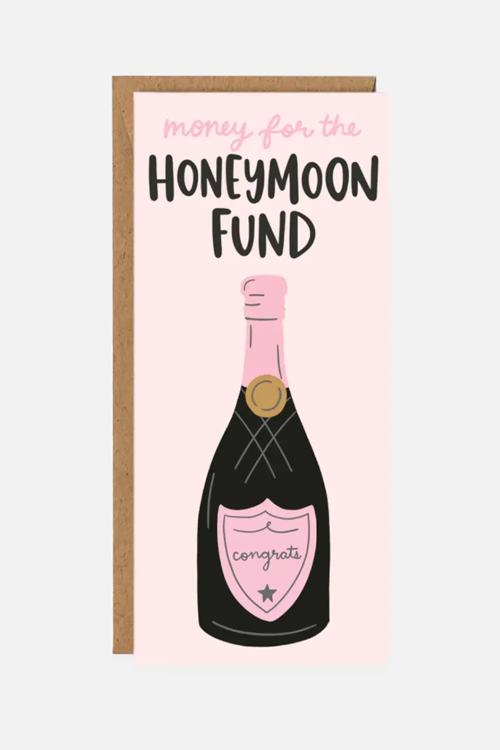 Money For The Honeymoon Money Holder Card 1